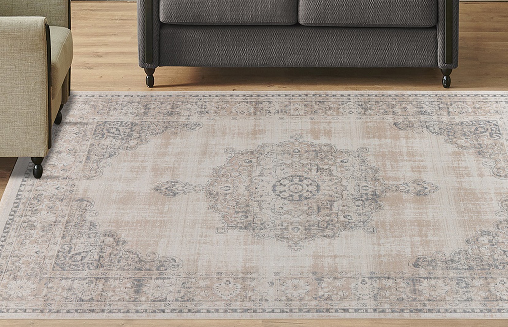 Kayoom Teppich »Milan 125«, rechteckig, 5 mm Höhe, ca. 436.800 Points/qm, K günstig online kaufen