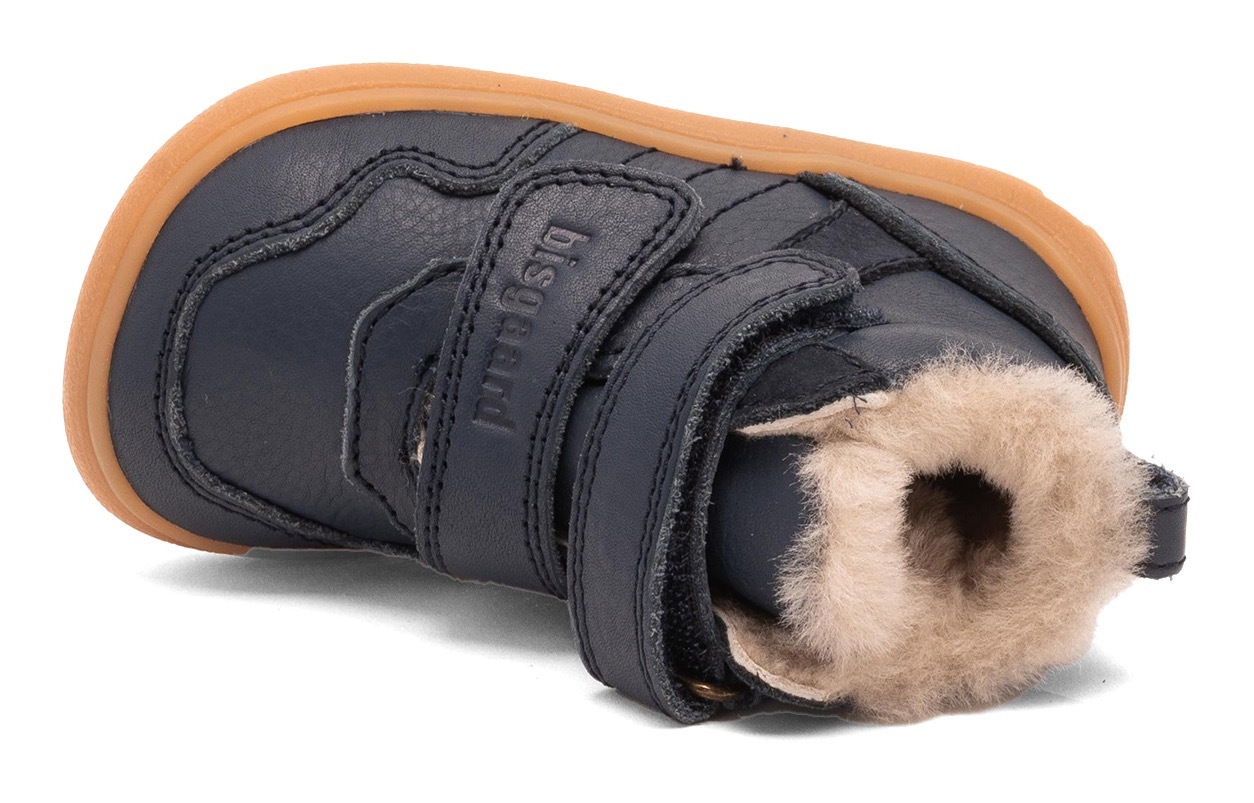 Bisgaard Barfußschuh »barefoot becky lamb«, Winterboots mit Lammfell, Größenschablone zum Download