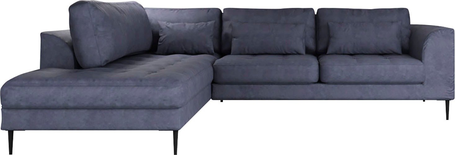 TRENDMANUFAKTUR Ecksofa »Luzi, wahlweise mit Schlaffunktion und Bettkasten, günstig online kaufen