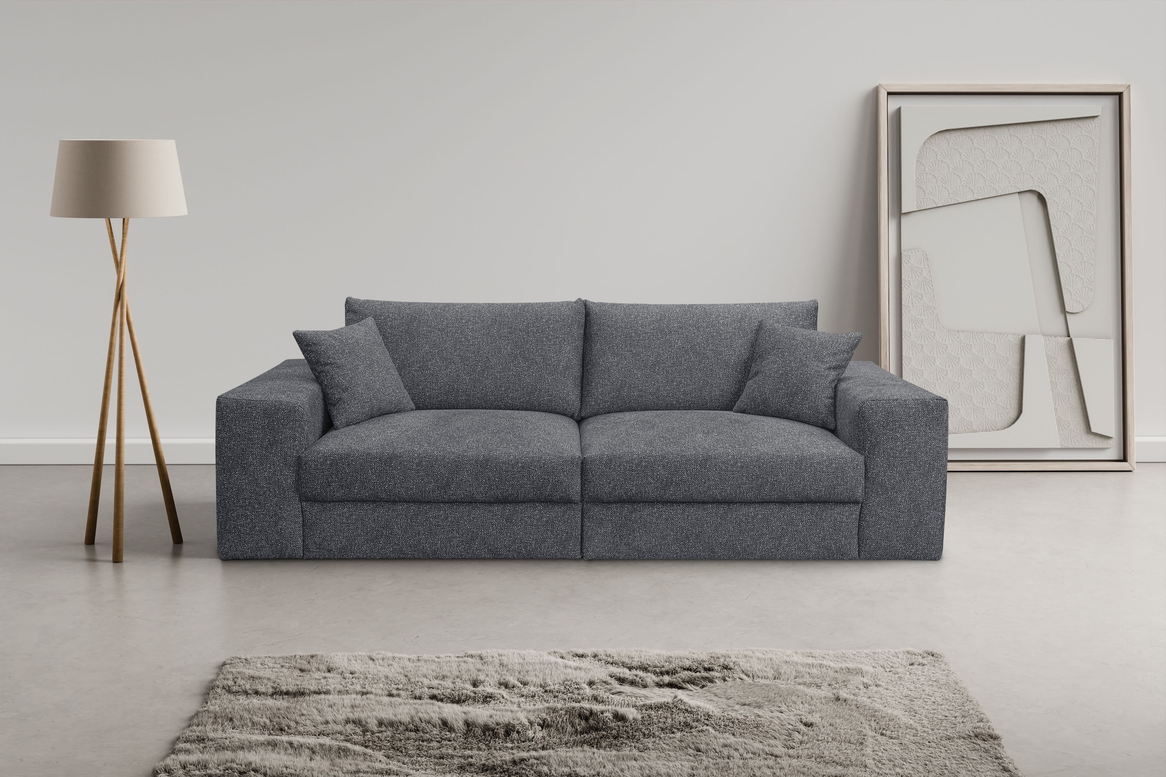 WERK2 Big-Sofa »Rozzana mit viel Platz und aktuellen Bezugsvarianten«, mit günstig online kaufen