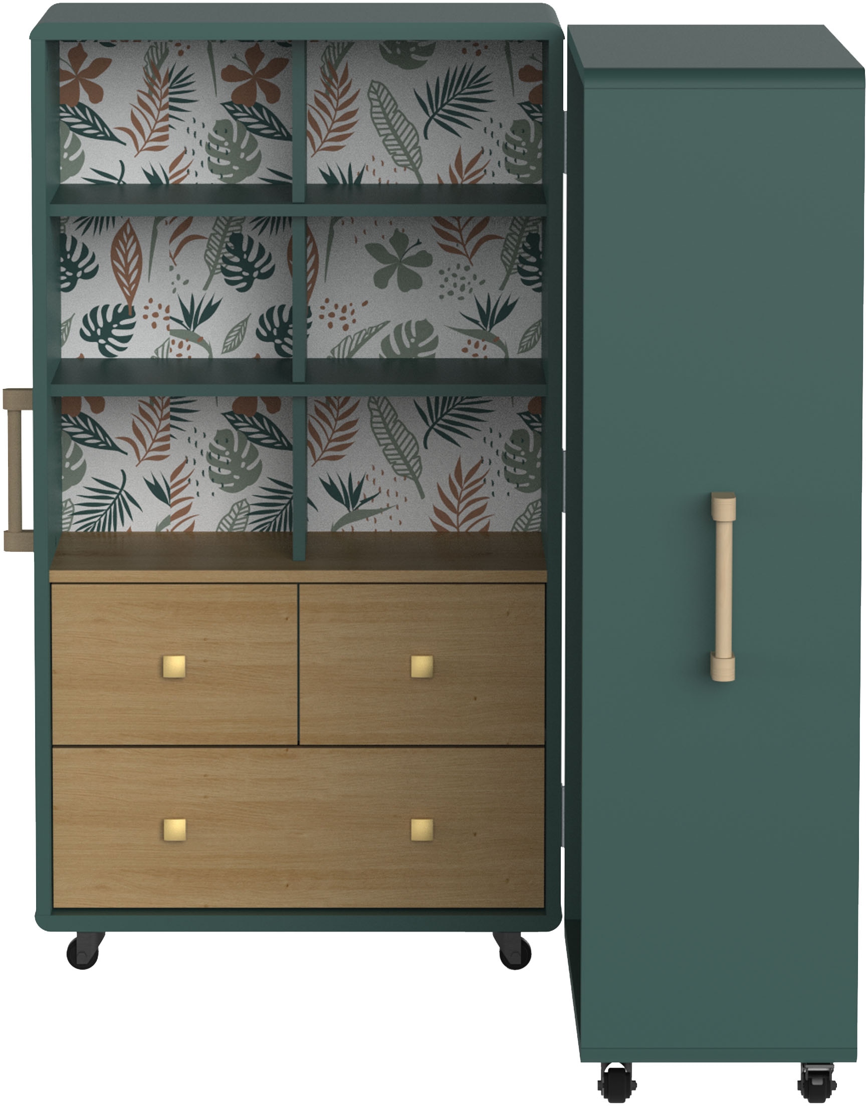 Demeyere GROUP Kinderkleiderschrank »Mini malle«, Attraktives modernes Design