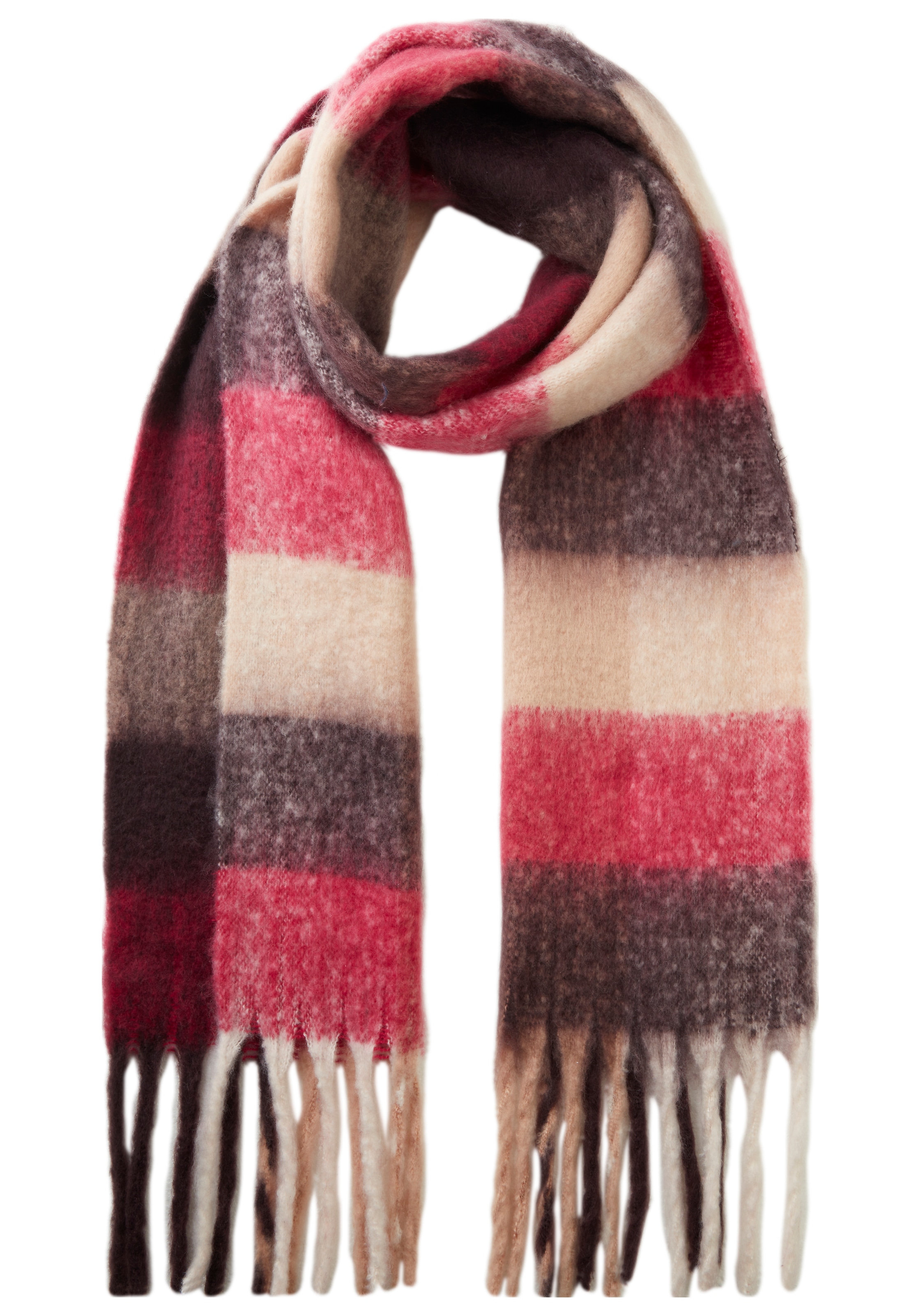 Laura Scott Modeschal im trendigen Karo-Design in Maxi-Länge - in neuer Farbkombination