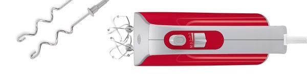 BOSCH Handmixer »Styline MFQ40303, Edelst. Rührbesen/Knethaken, 5 Stufen, rot«, 500 W, Turbostufe, leichtes Gehäuse, Made in Europe