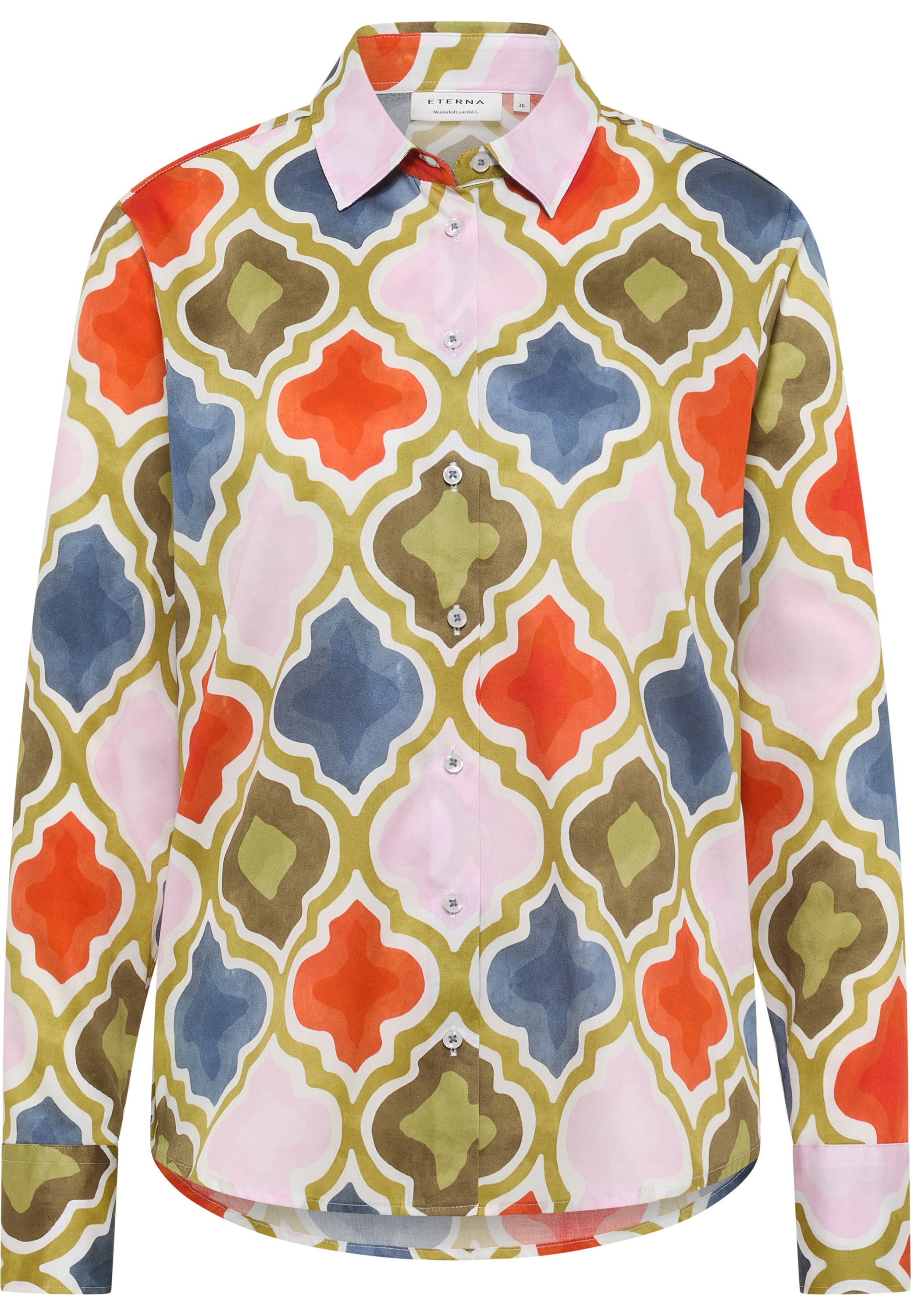Eterna Hemdbluse »REGULAR FIT« EASY IRON (bügelleicht)