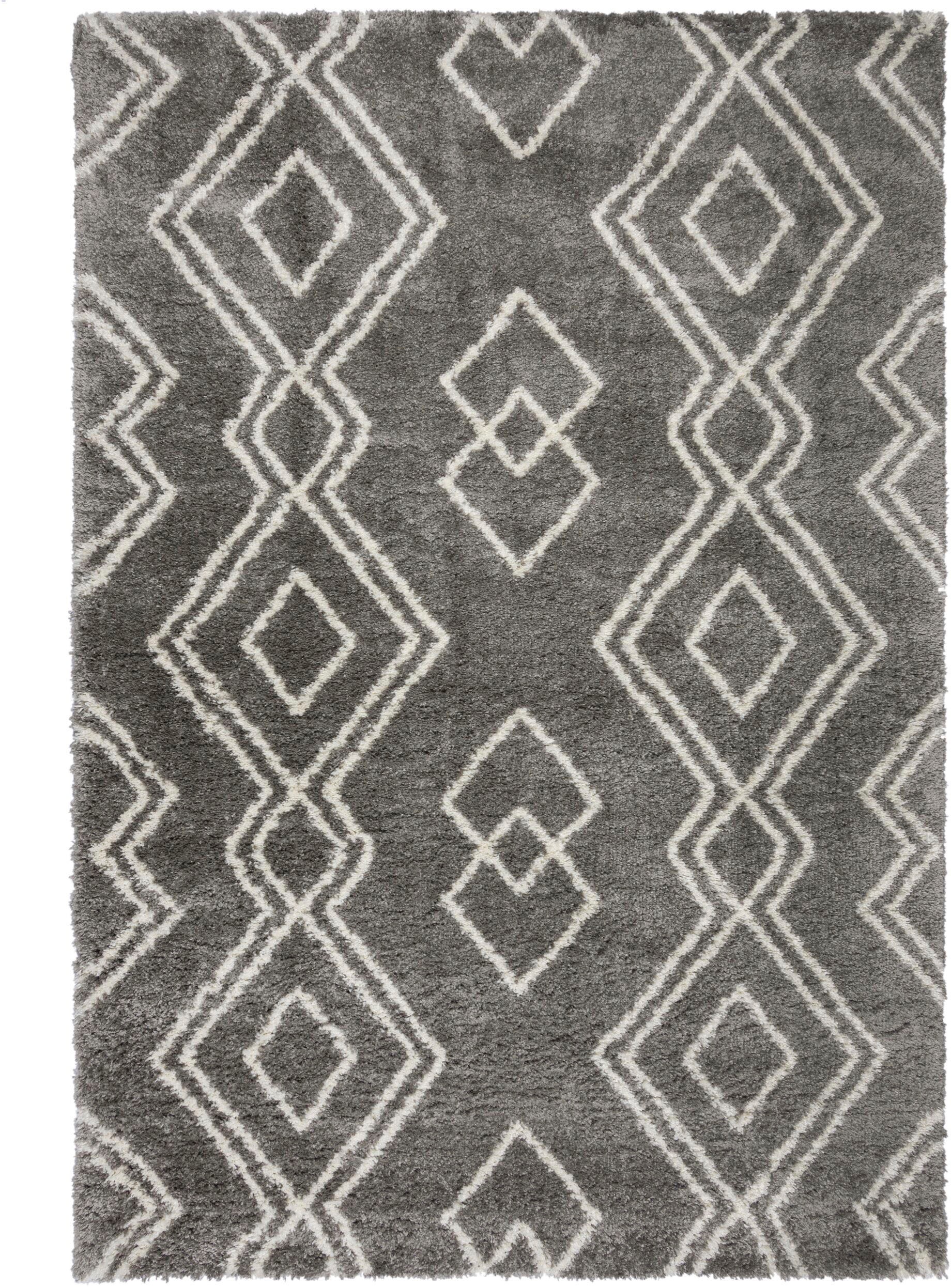 FLAIR RUGS Hochflor-Teppich »ATLAS«, rechteckig, 40 mm Höhe, Berber Teppich