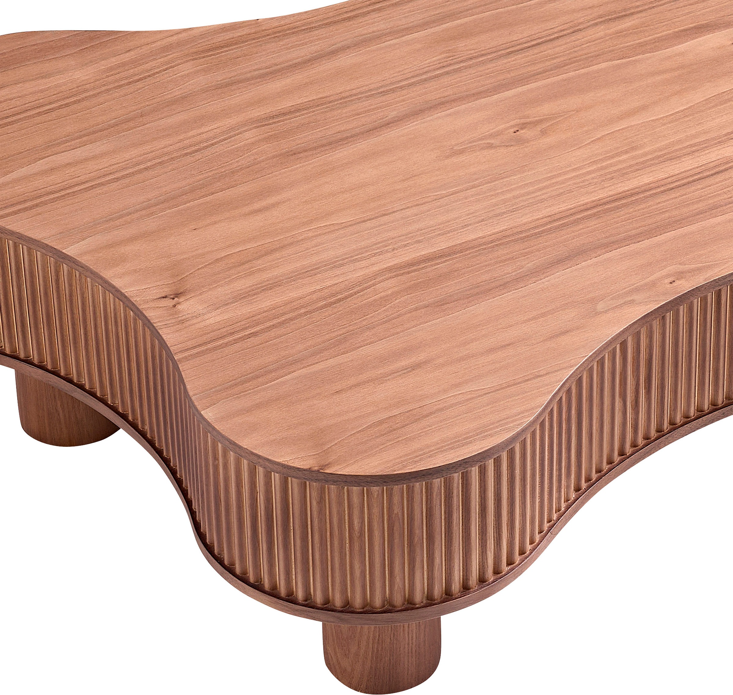 SalesFever Couchtisch, (1 St.), mit Massivholz-Lamellen