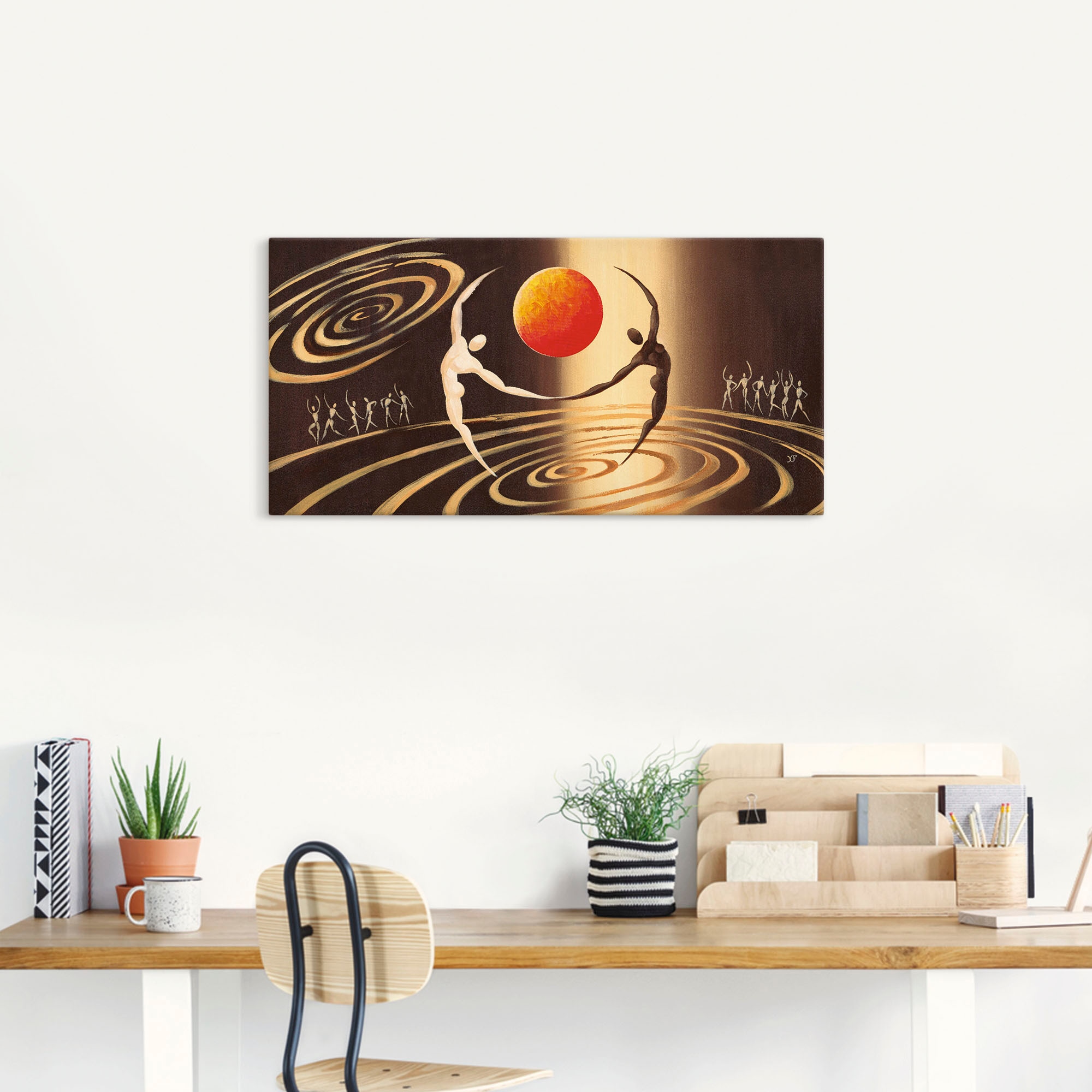 Artland Wandbild »Über dem Universum«, Paar, (1 St.), als Alubild, Outdoorbild, Leinwandbild, Wandaufkleber, versch. Größen