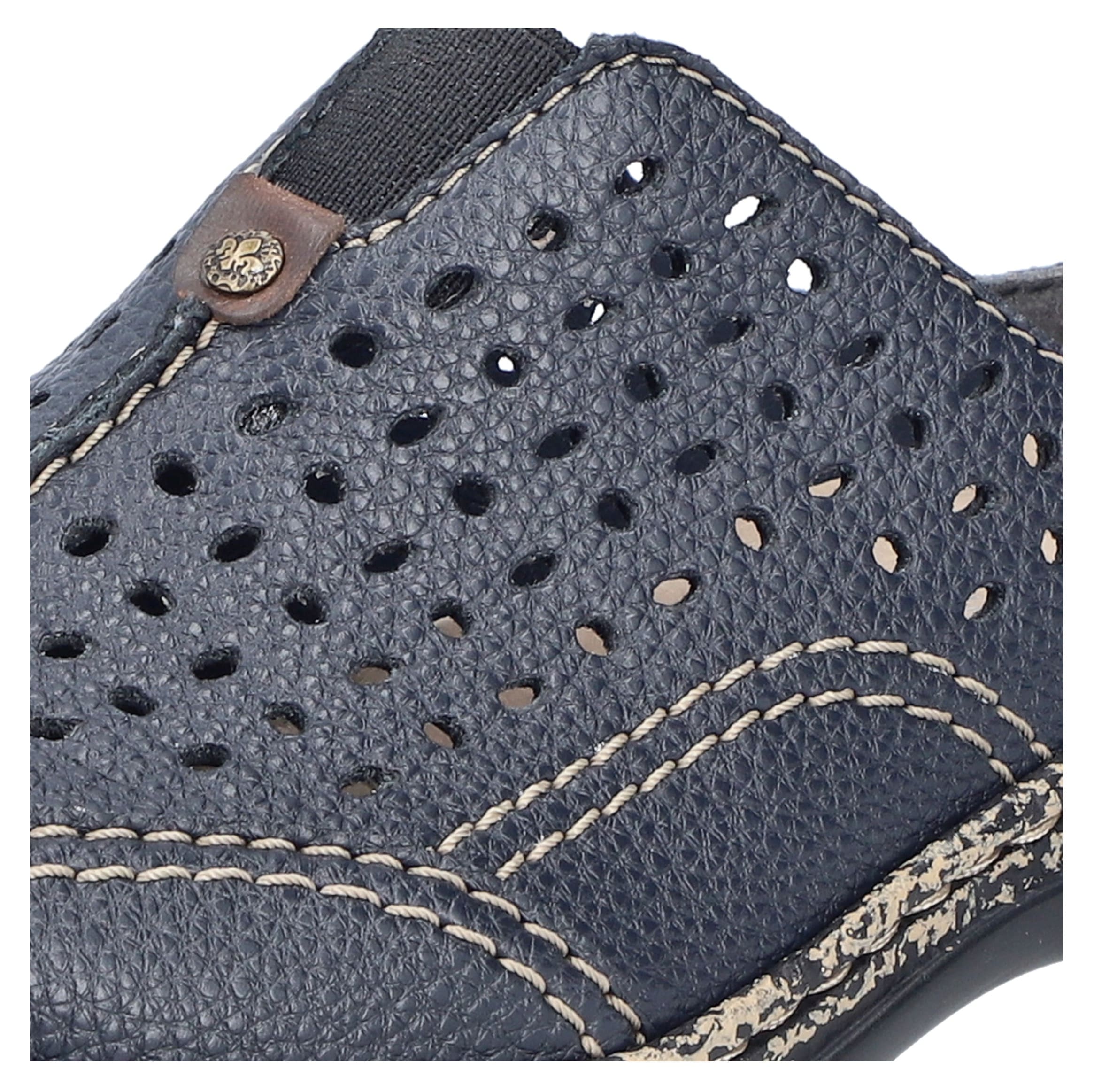 Rieker Clog, Schlupfschuh, Hausschuh, Sommerschuh mit Perforation