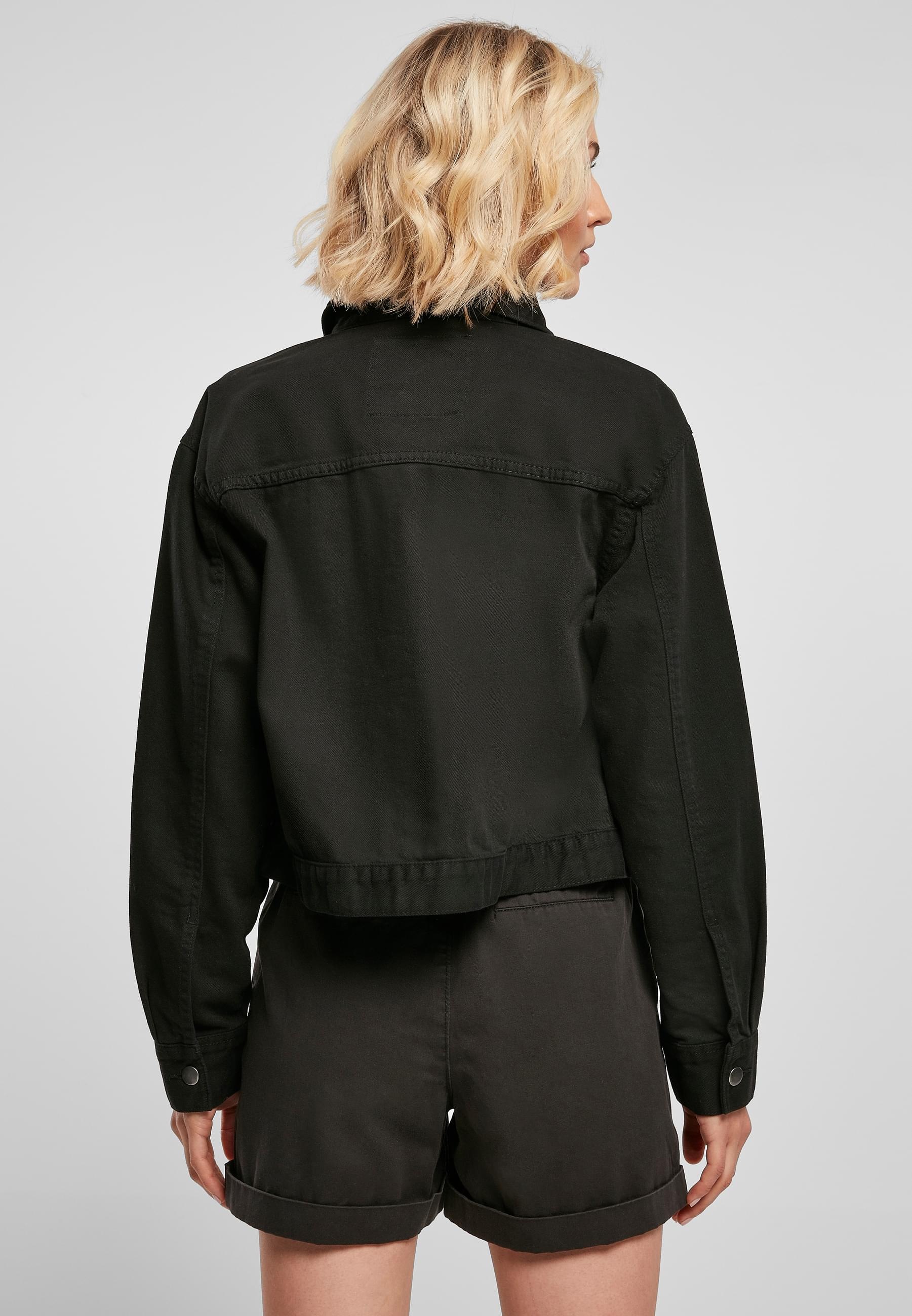 URBAN CLASSICS Allwetterjacke »Urban Classics Damen Ladies Short Boxy Worker Jacket« 1 Stk. tlg. ohne Kapuze