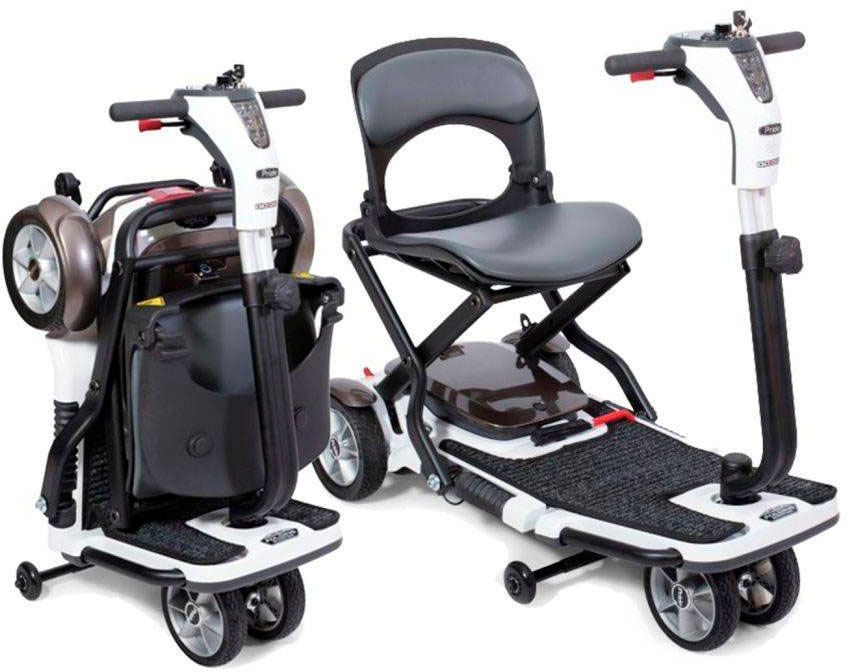 mobilis Elektromobil »M30 Q, Flugtauglich« 6 km/h faltbar, platzsparend, extern ladbare Akkus, Lithium-Ionen