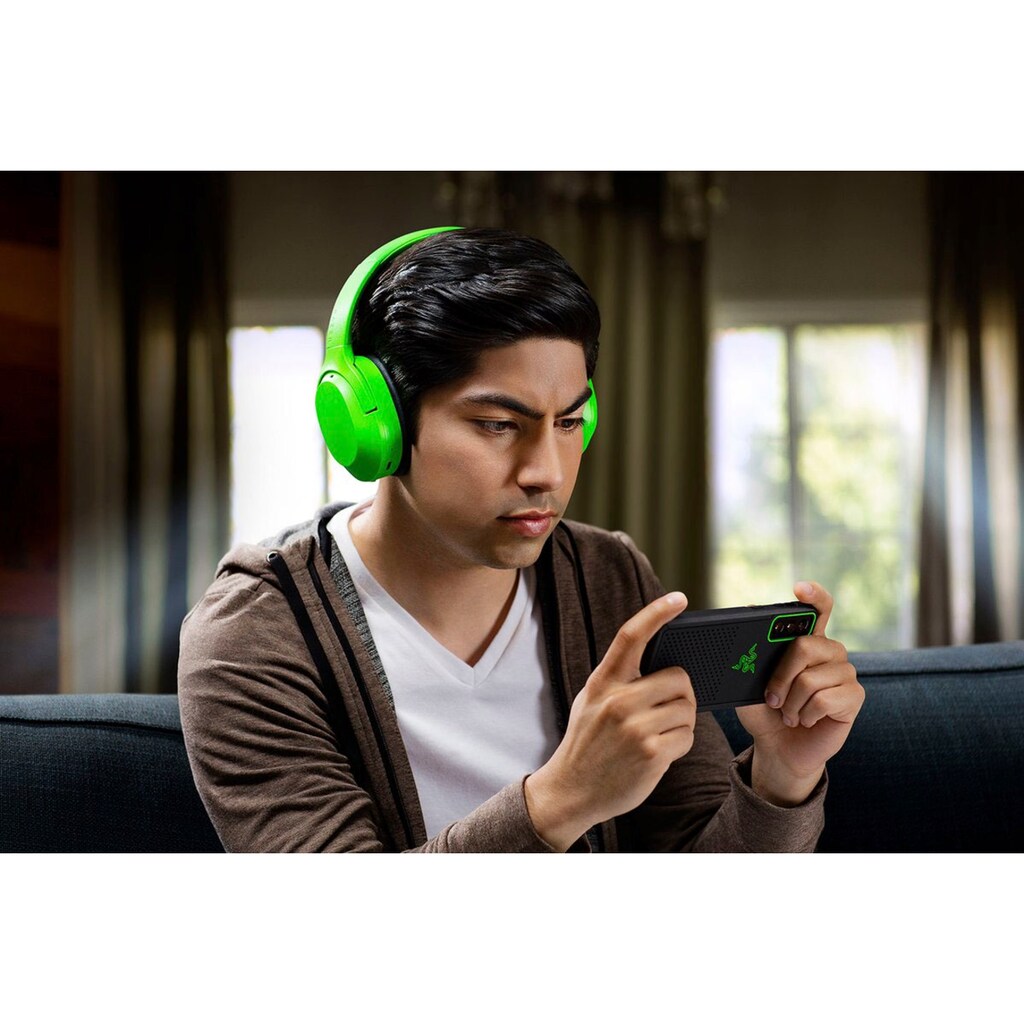 RAZER Kopfhörer »Opus X Grün«, Bluetooth, Active Noise Cancelling (ANC)