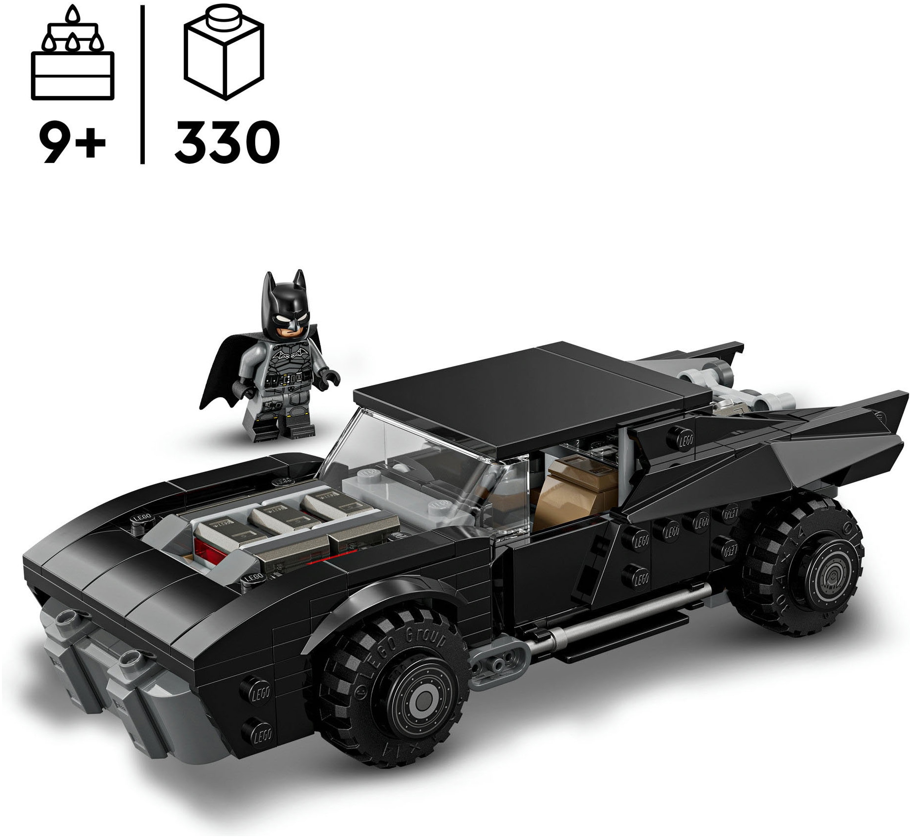LEGO® Konstruktionsspielsteine »The Batman: Batmobil (76332), LEGO Super Heroes«