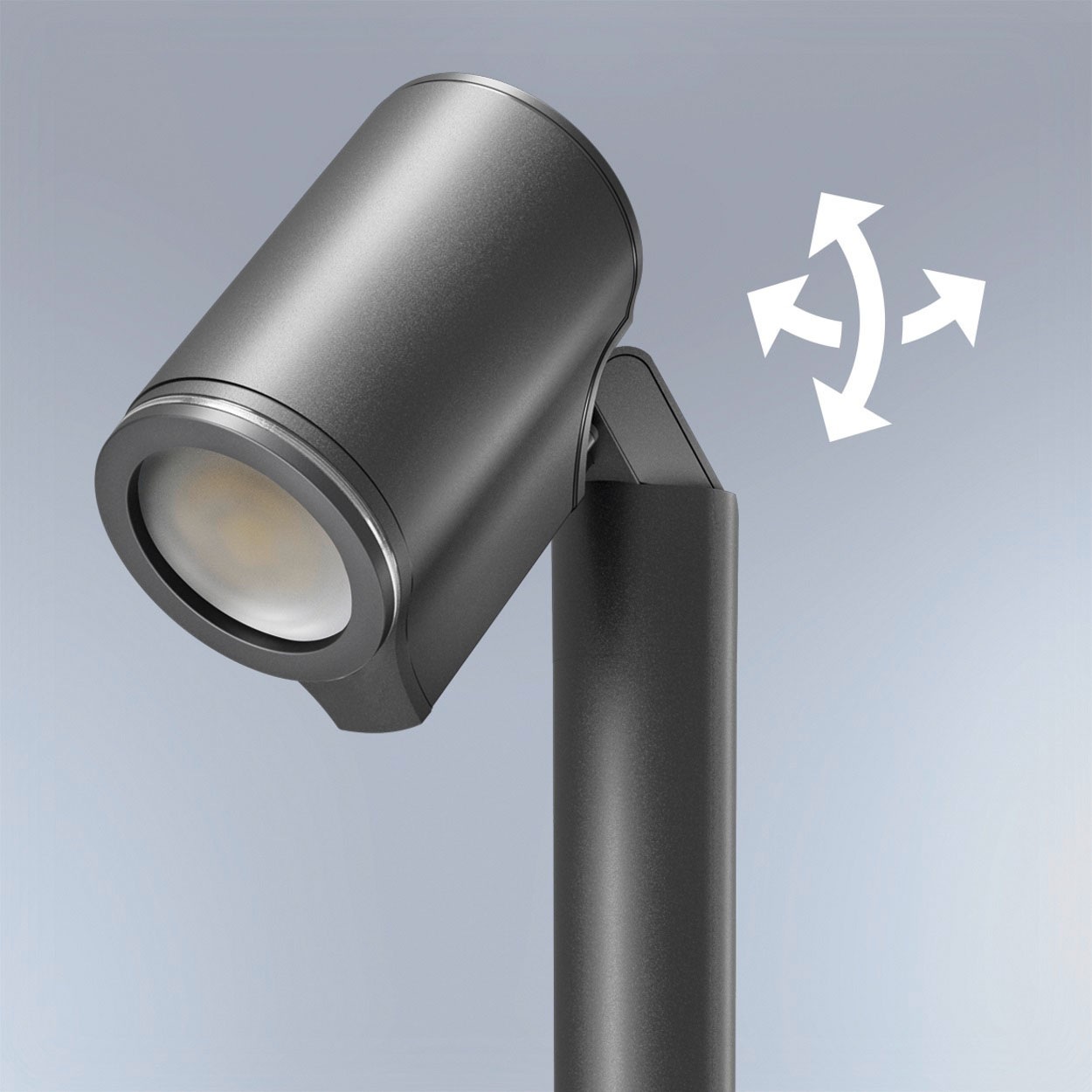 steinel LED Gartenstrahler »Spot Way«, Leuchtmittel LED-Board-GU10 | LED wechselbar