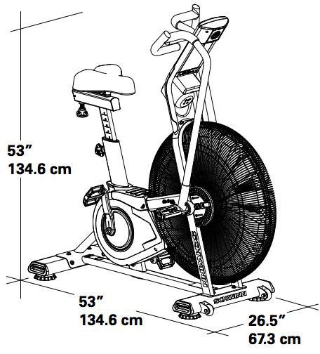 Schwinn® Air Bike »Airdyne AD8«