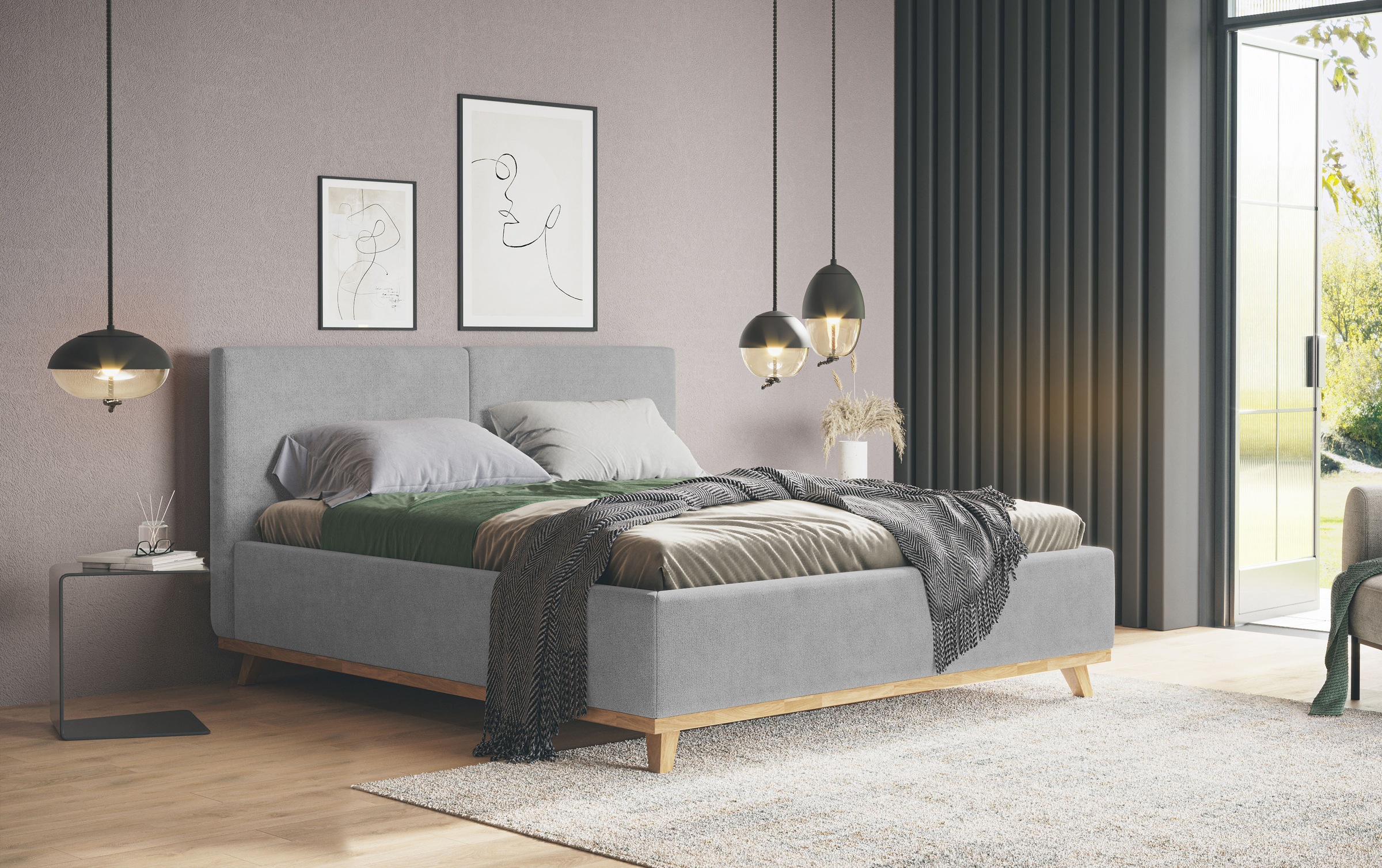 COTTA Polsterbett »MILLI III wahlweise mit Bettkasten« günstig online kaufen