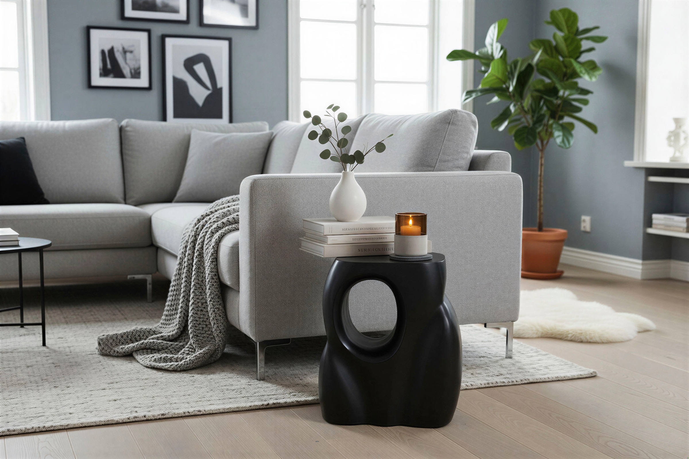 SIT Beistelltisch 1 Stk. tlg. mit offenem Fach