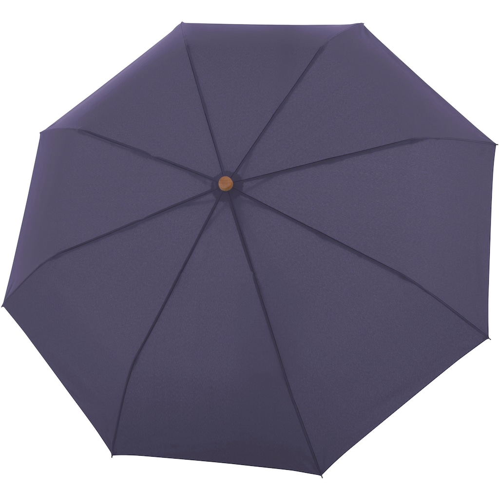 doppler® Taschenregenschirm »nature Mini uni, perfect purple«