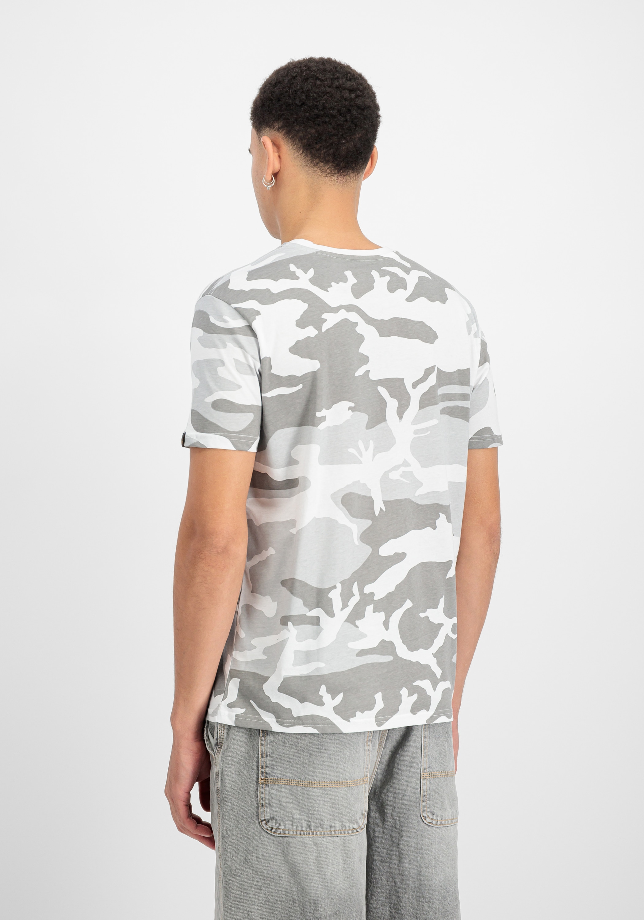 Alpha Industries T-Shirt »Alpha Industries Men - T-Shirts Basic T-Shirt Camo«