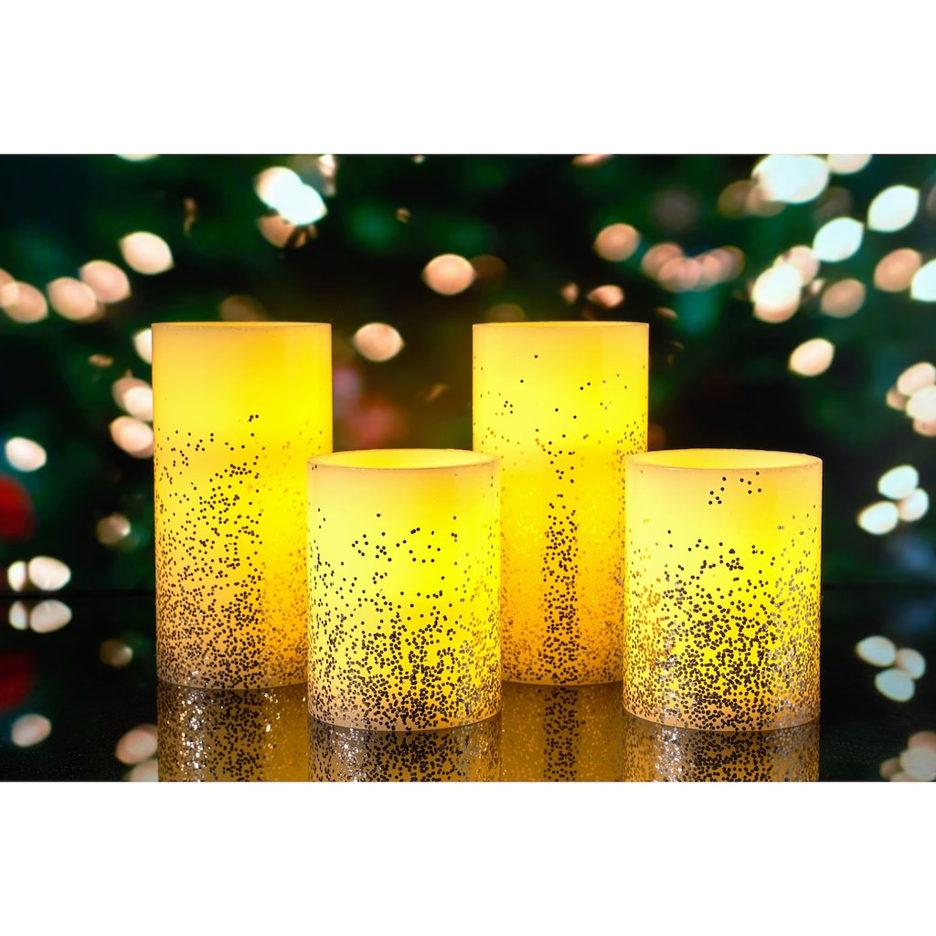 Pauleen LED-Kerze »Golden Glitter«