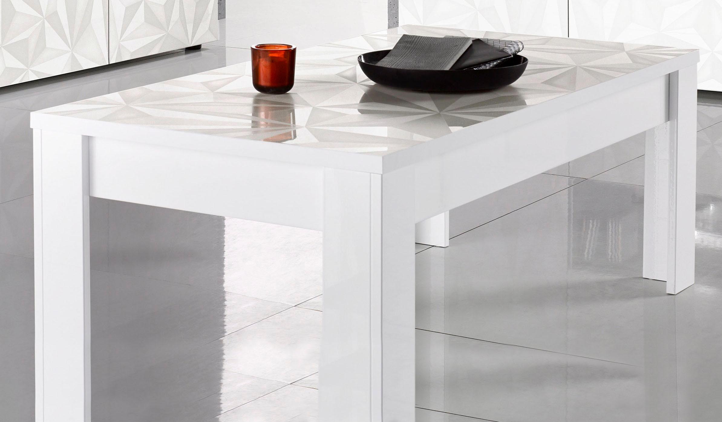 INOSIGN Couchtisch »Prisma«, Breite 122 cm günstig online kaufen