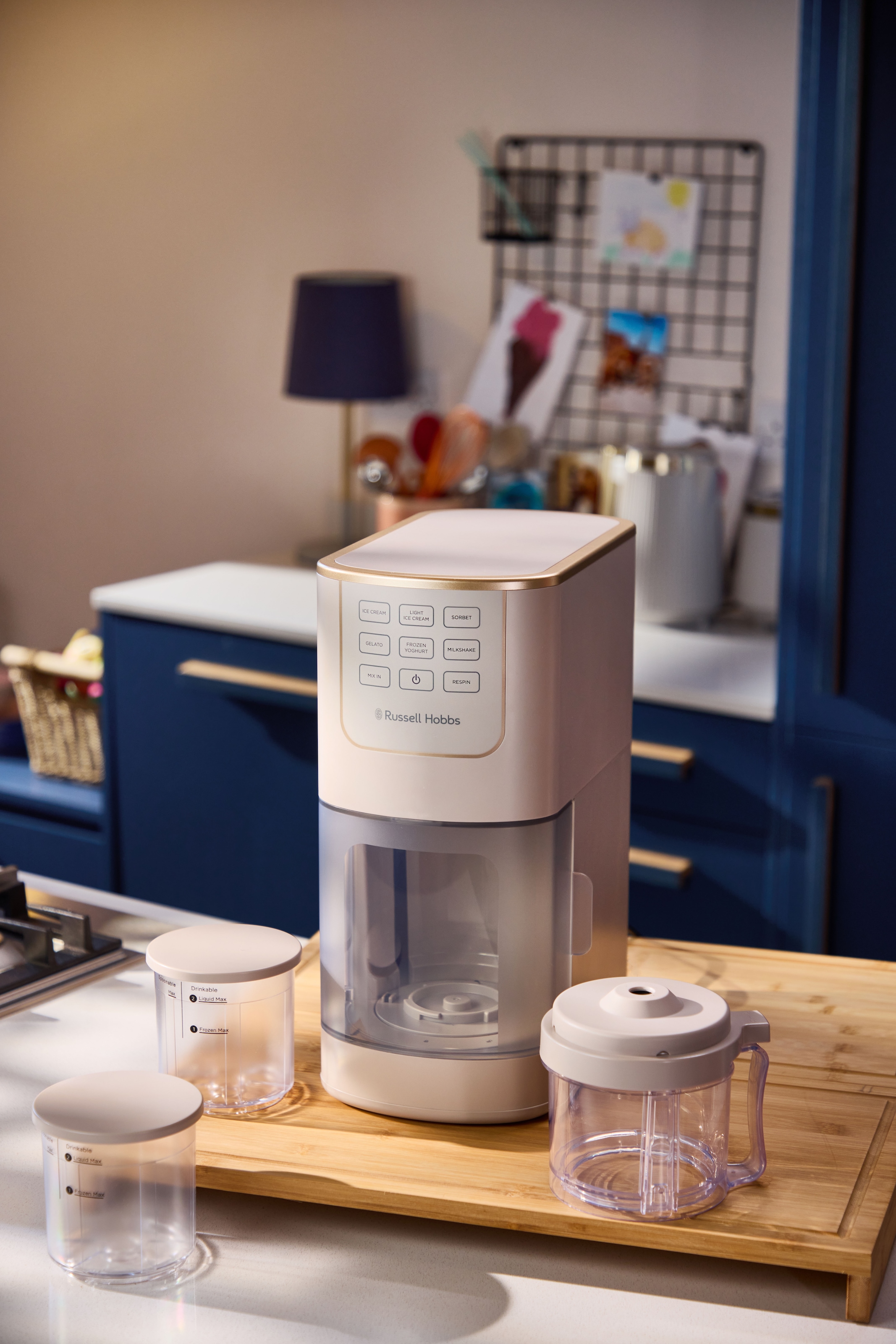 RUSSELL HOBBS Eismaschine »Chilluxe 28750-56« für Eiscreme, Sorbet, FrozenYoghurt & Milkshake