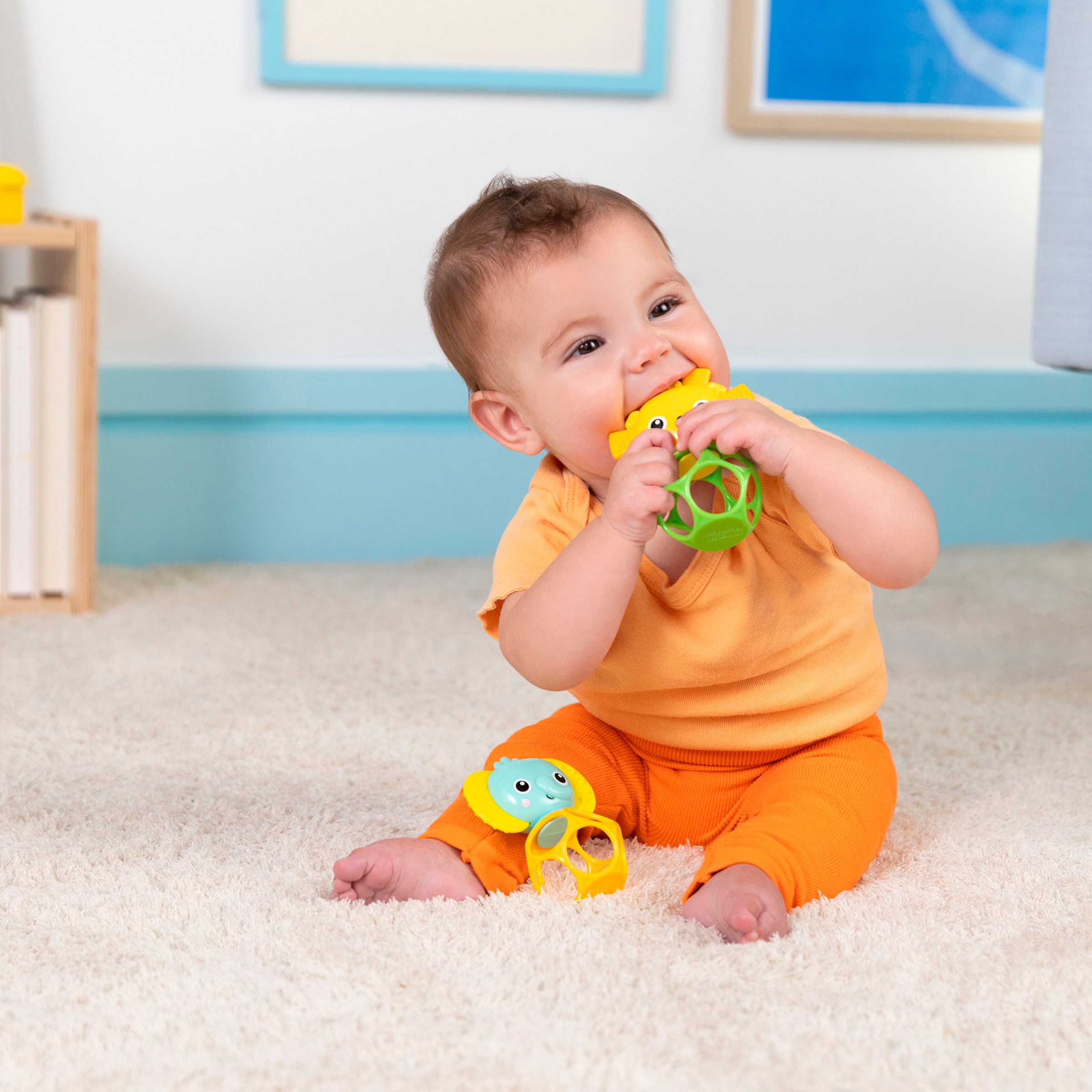 Bright Starts Greifspielzeug »Soother Pals Easy-Grasp Teether Toys«