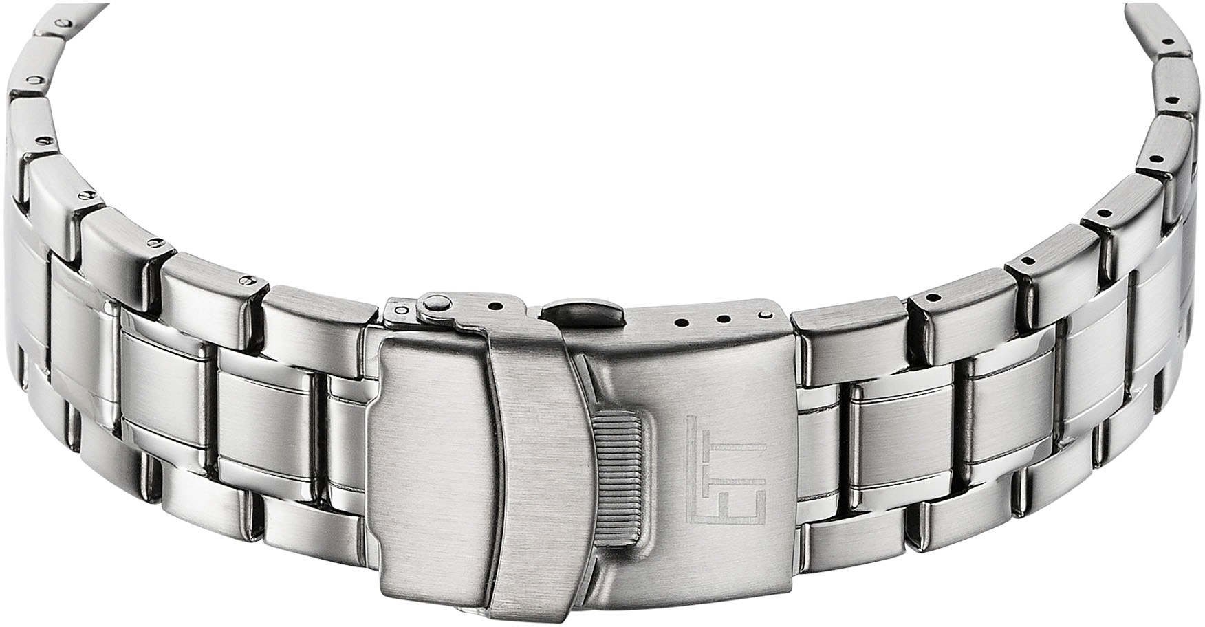 ETT Funkuhr »Gobi«, Armbanduhr, Herrenuhr, Datum, Solar, Edelstahlarmband