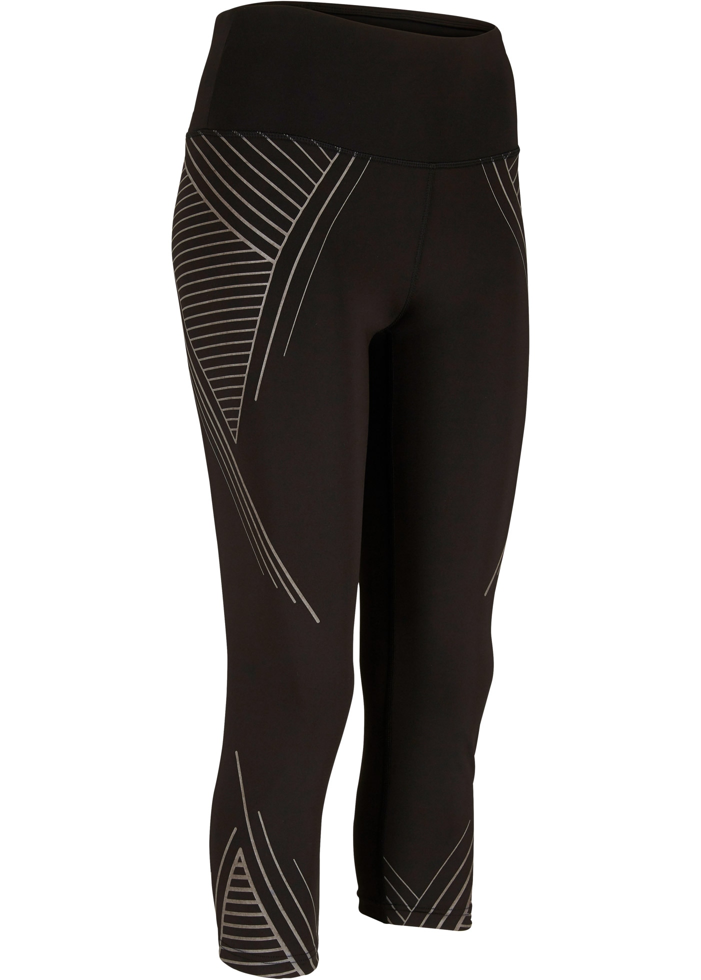 bonprix Trainingstights »Sport-Leggings mit Tasche, 3/4-Länge«  aus Power-Stretch-Material, 3/4-Länge, Skinny Fit