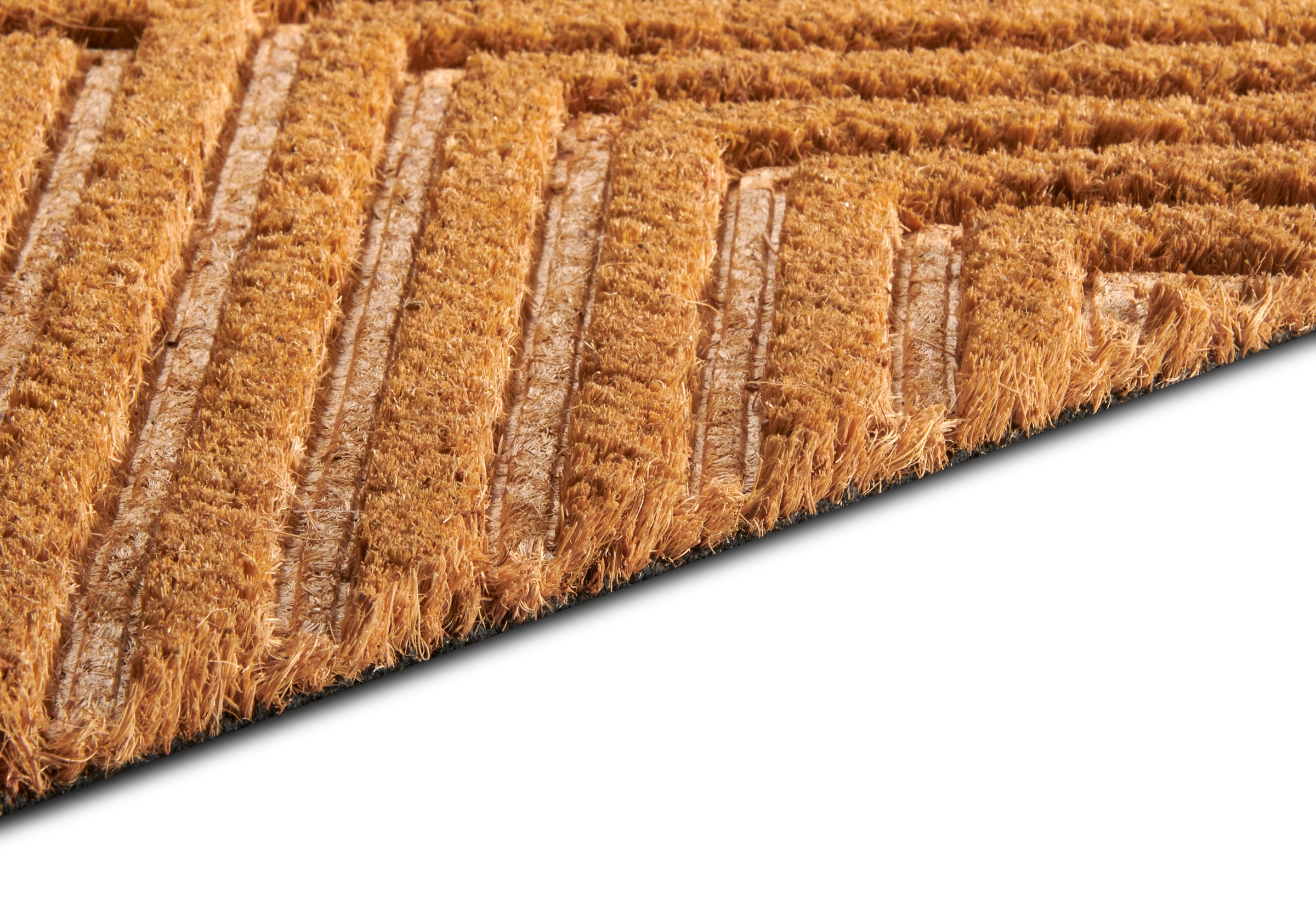 HANSE Home Fußmatte »Mix Mats Kokos Geometric, Türmatte«, rechteckig, 15 mm Höhe, Strapazierfähig, pflegeleicht, robust, wetterfest, UV-beständig