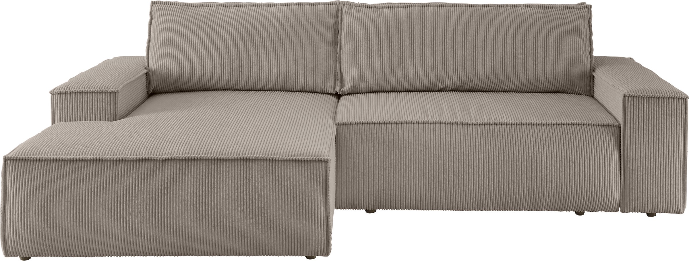 Home affaire Ecksofa »SHERWOOD Schlafsofa 267 cm, L-Form,«, Schlaffunktion günstig online kaufen