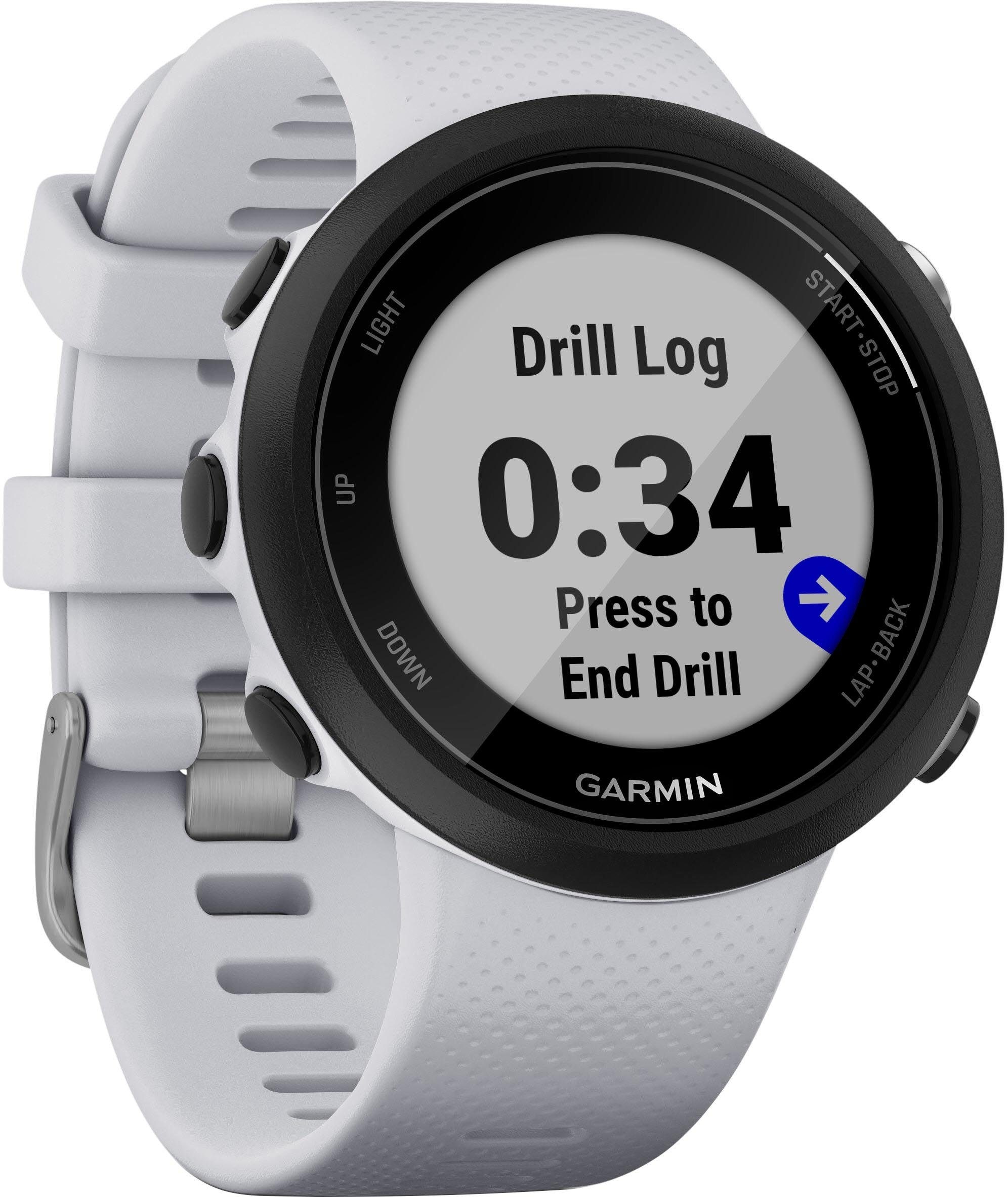 6. Bild von Garmin Smartwatch »Swim2 mit Silikon-Armband 20 mm«, (2,63 cm / 1,04 Zoll),)