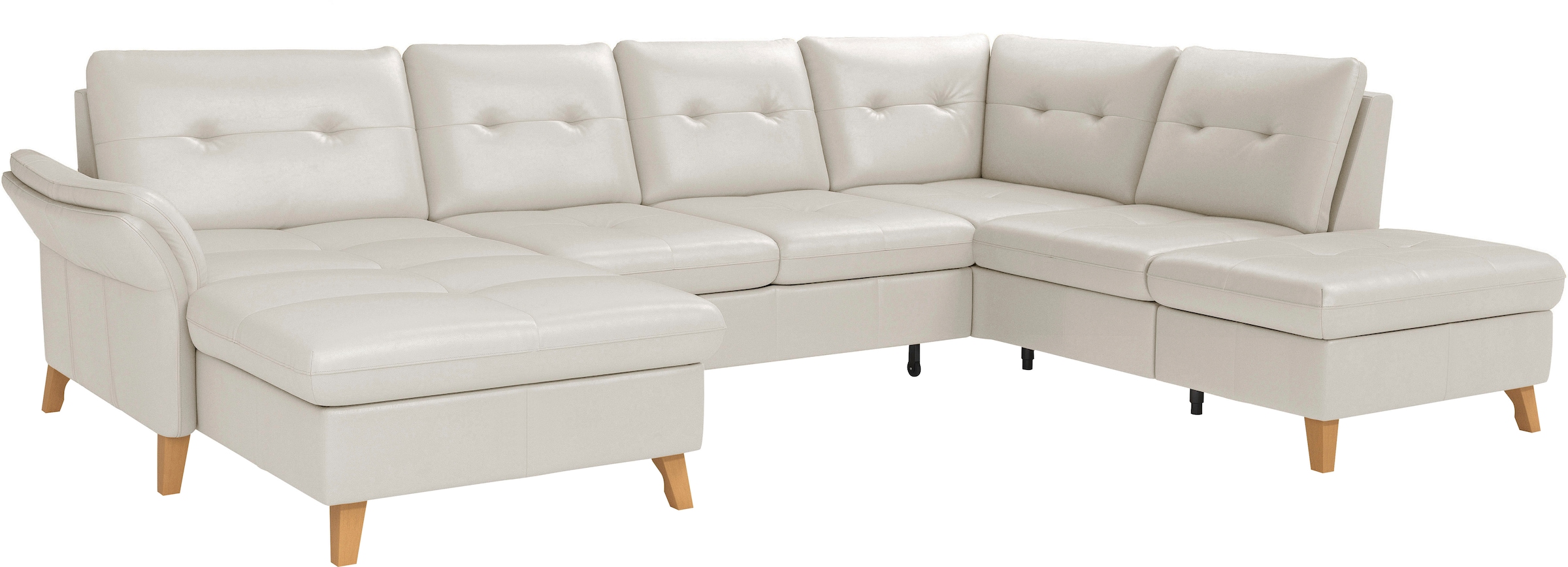 sit&more Wohnlandschaft »Göteborg«, inkl. Sitztiefenverstellung, wahlweise mit Bettfunktion & Bettkasten