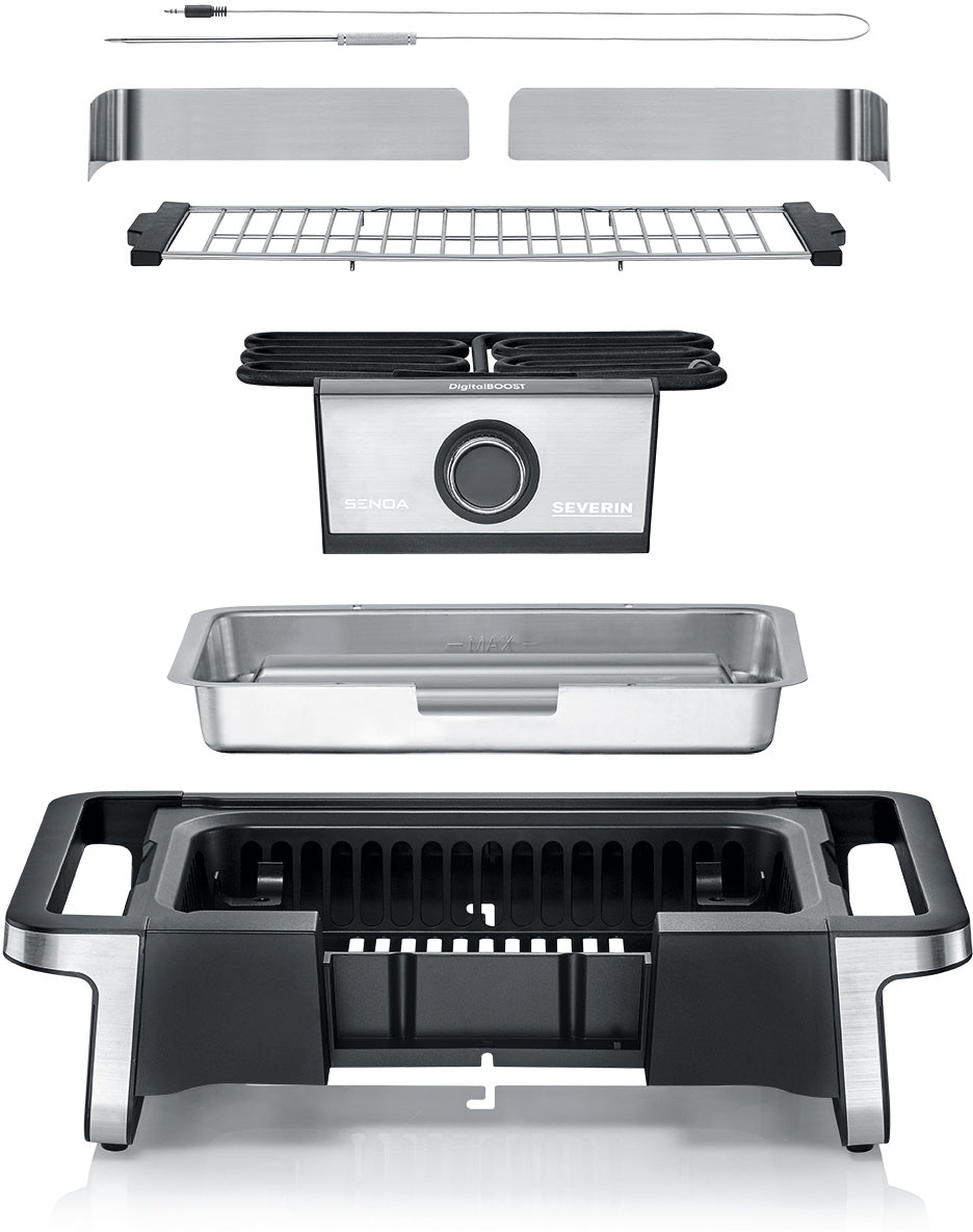 Severin Tischgrill »SENOA Digital Boost S PG 8114«, 3000 W