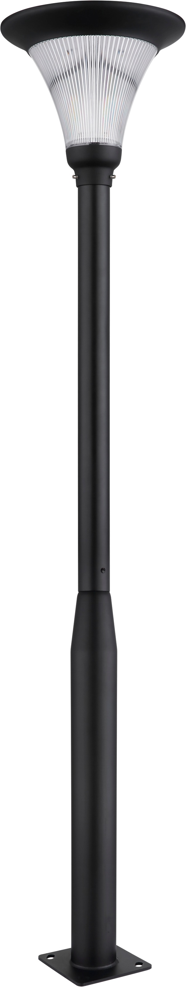 GLOBO LIGHTING LED Solarleuchte »SOLARLEUCHTE ALUMINIUM DRUCKGUSS GRAU, 1XLED« LED-Modul 1 Stk. warmweiß - kaltweiß Solar Garten Terrasse Außenbeleuchtung Dekoleuchten