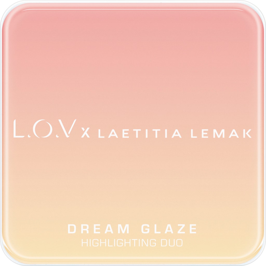 L.O.V Highlighter-Palette »L.O.V x LAETITIA LEMAK DREAM GLAZE Highlighting Duo«