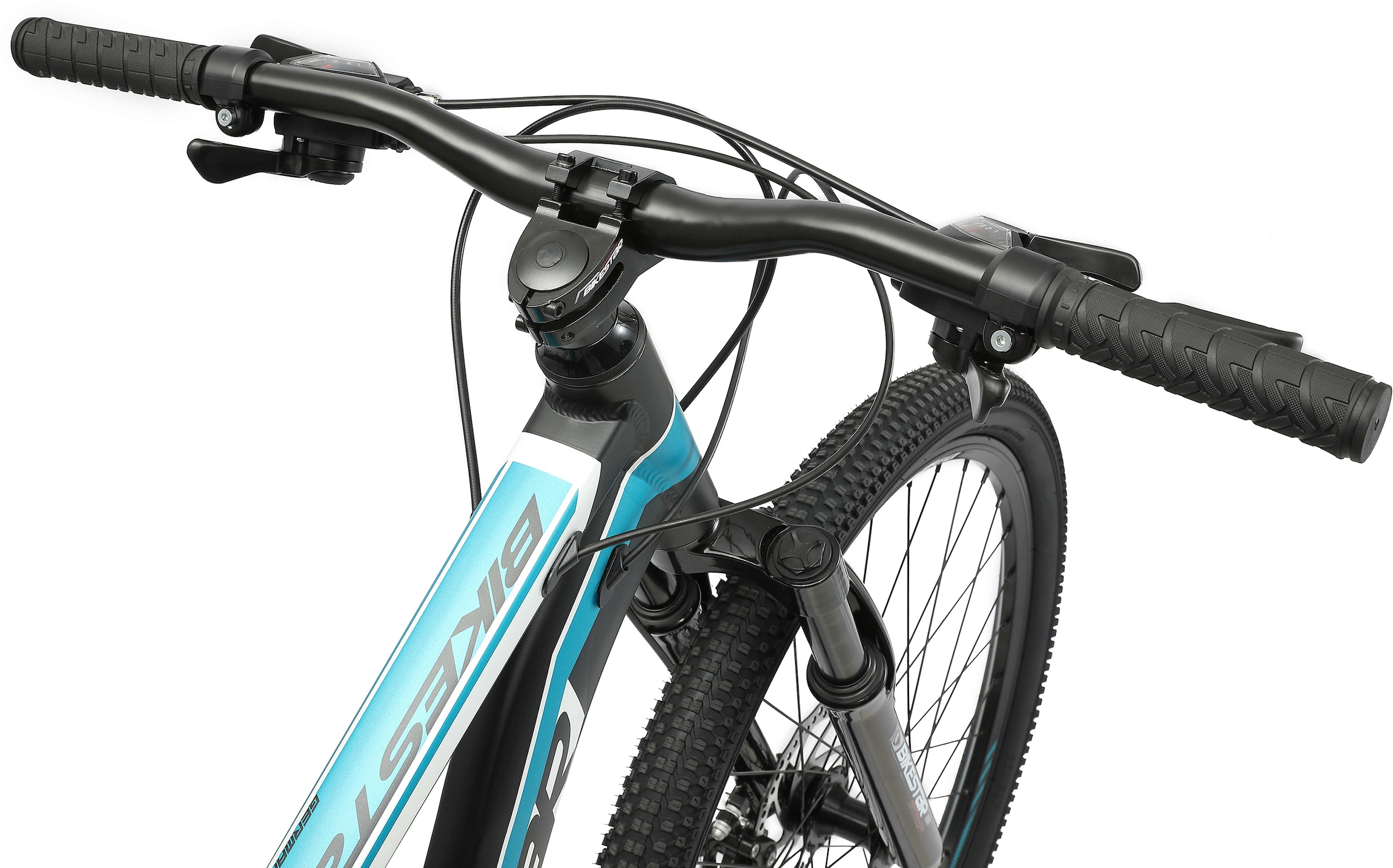 Bikestar Mountainbike, 21 Gang, Shimano, RD-TY300 Schaltwerk, Kettenschaltung, für Damen und Herren, Kettenschaltung