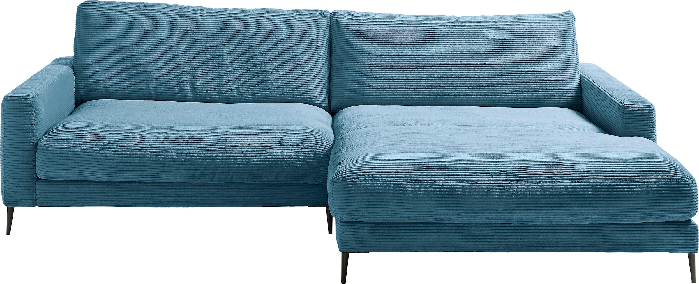 Home affaire Ecksofa »Downtown, B/T/H: 272/190/84 cm L-Form« weicher Sitzko günstig online kaufen