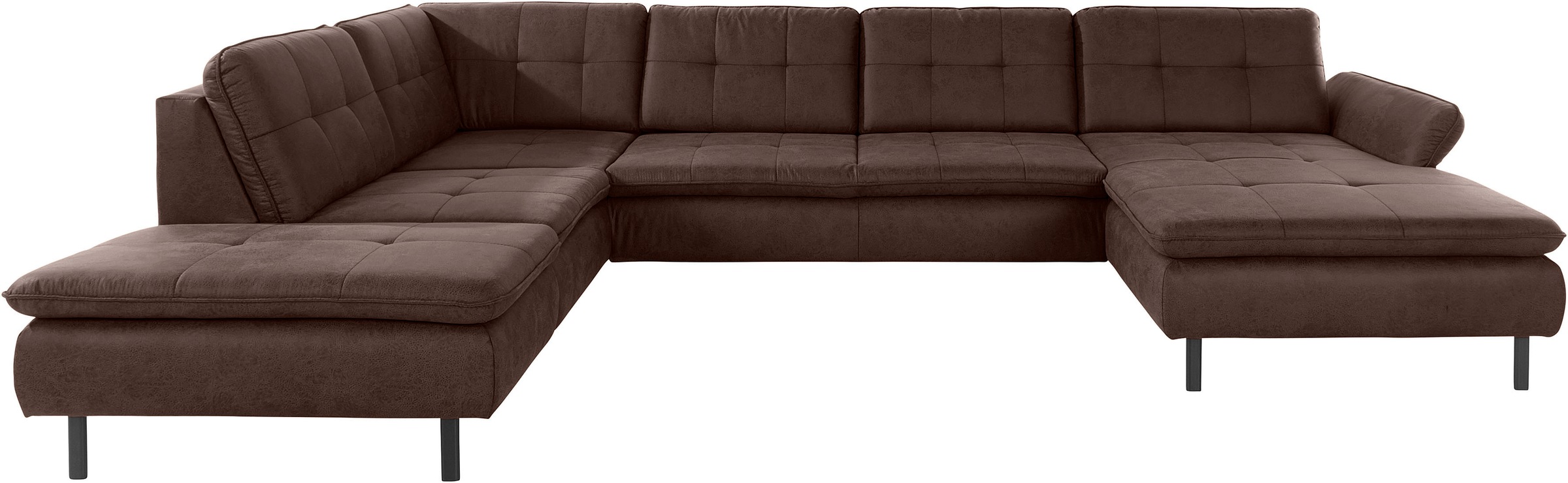 Home affaire Wohnlandschaft »Birkholm U-Form« Armlehnverstellung, auch in E günstig online kaufen