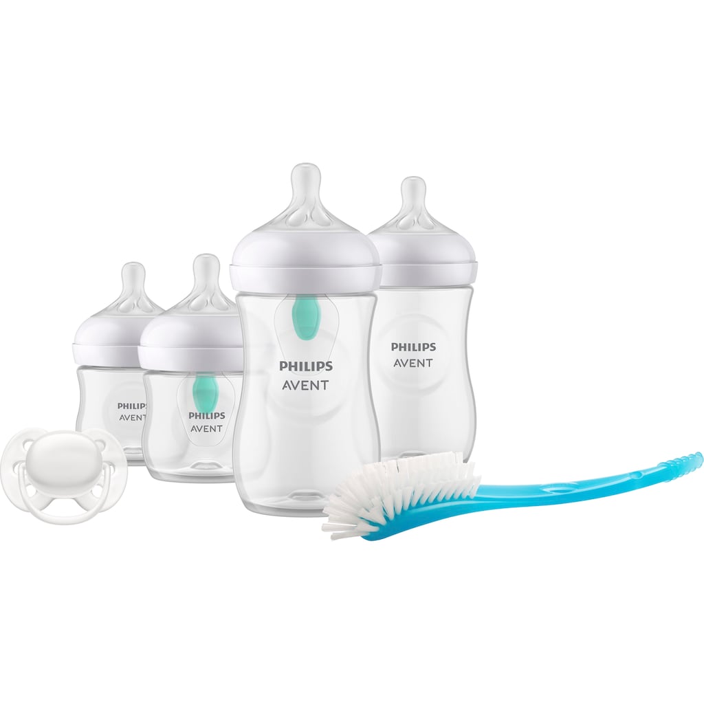 Philips AVENT Babyflasche »Natural Response Flaschen-Set Air-Free Ventil SCD657/11«