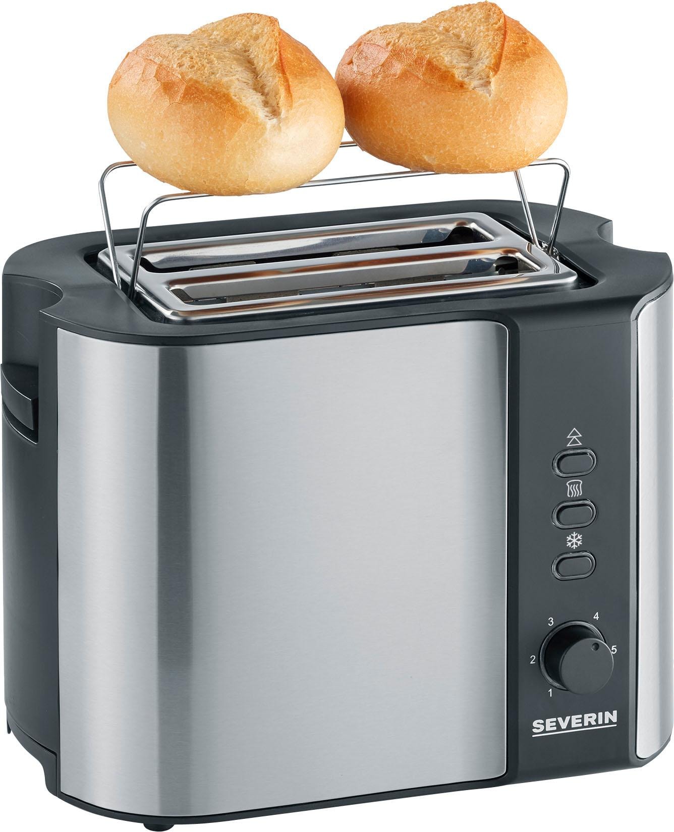 Toaster im W bestellen für Scheiben, 800 Severin Schlitze, Online-Shop 2589«, »AT kurze 2 2
