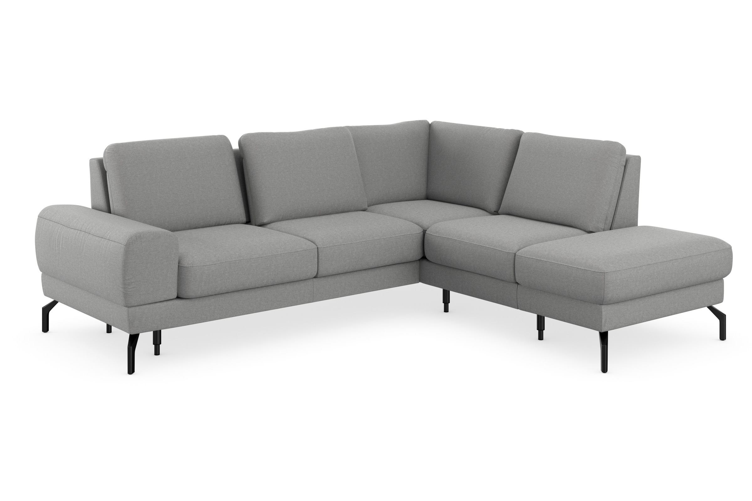 sit&more Ecksofa »Cinturo L-Form«, inklusive Sitztiefenverstellung und Federkern, Sitzhöhe 48 cm