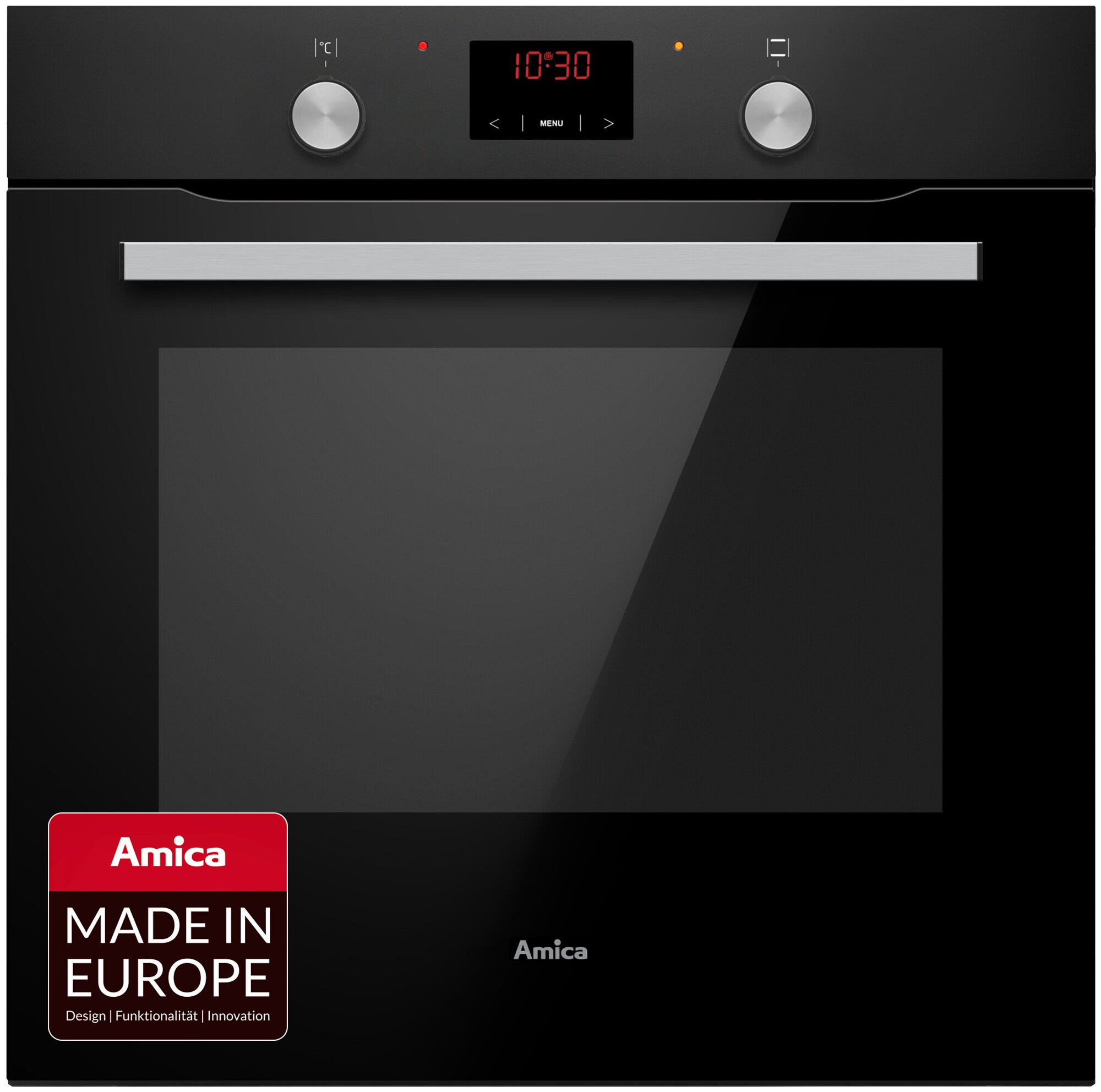 Amica Einbaubackofen Fine Design »ABE 9431 SM« mit Teleskopauszug nachrüstb günstig online kaufen