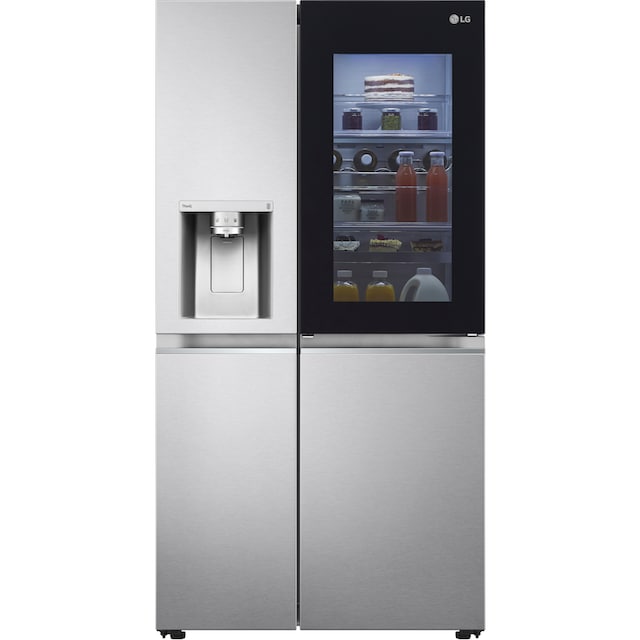 LG Side-by-Side, GSXV90MCDE, 179 cm hoch, 91,3 cm breit, Craft Ice Bereiter  auf Rechnung kaufen