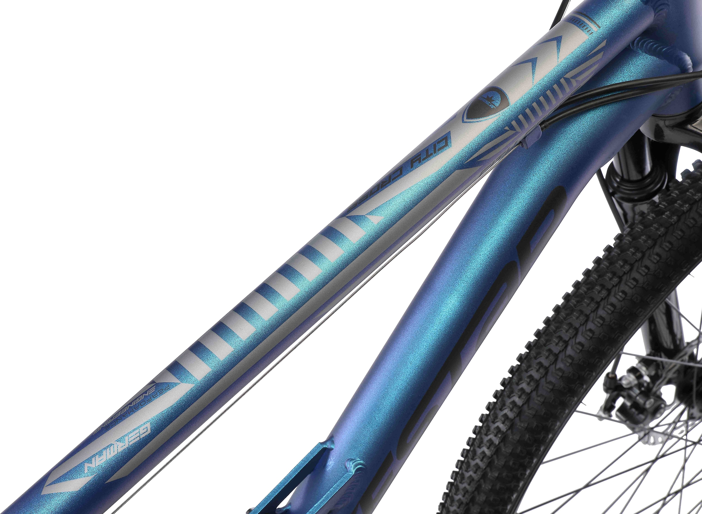 Bikestar Mountainbike, 21 Gang, Shimano, RD-TY300 Schaltwerk, Kettenschaltung, für Damen und Herren, Kettenschaltung