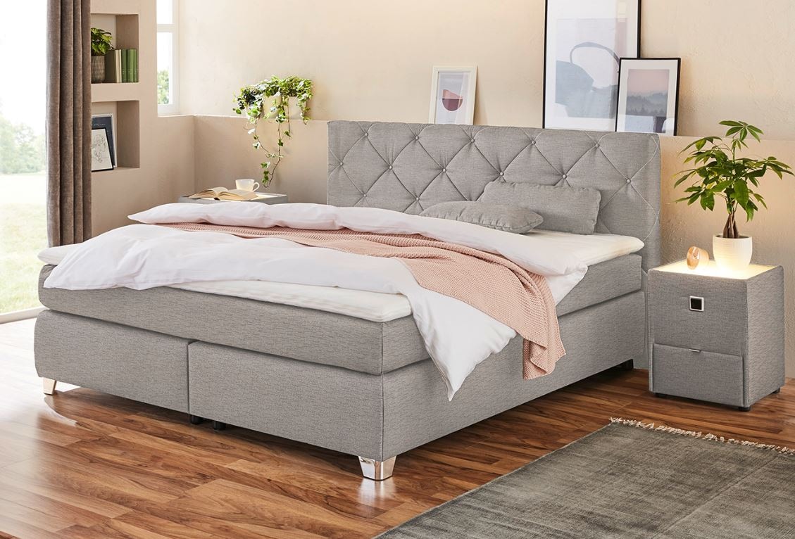 Jockenhöfer Gruppe Boxspringbett »Finja« mit Topper und Zierkissen, erhältl günstig online kaufen