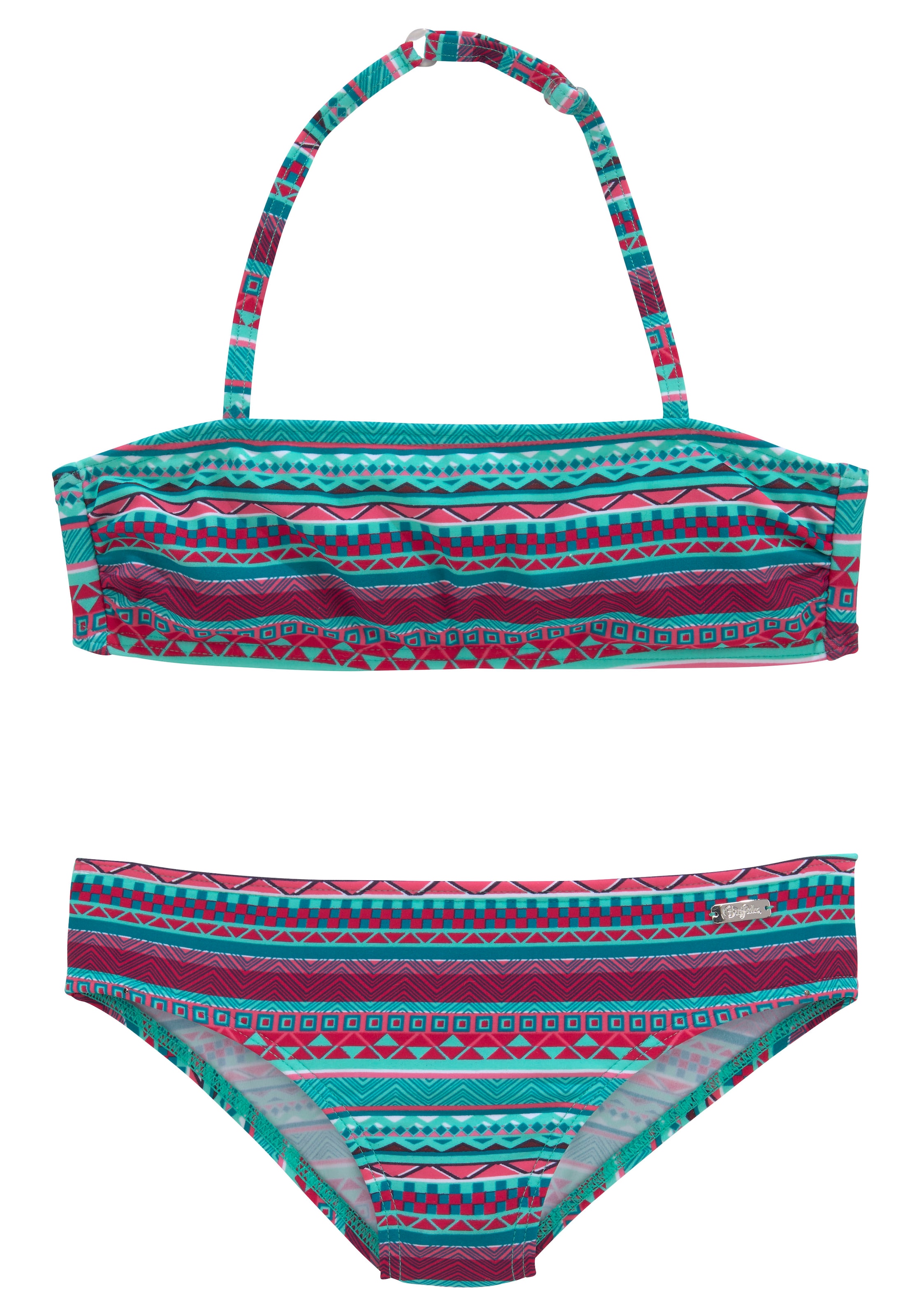 bequem Bandeau-Bikini, Buffalo Druck abstraktem kaufen mit