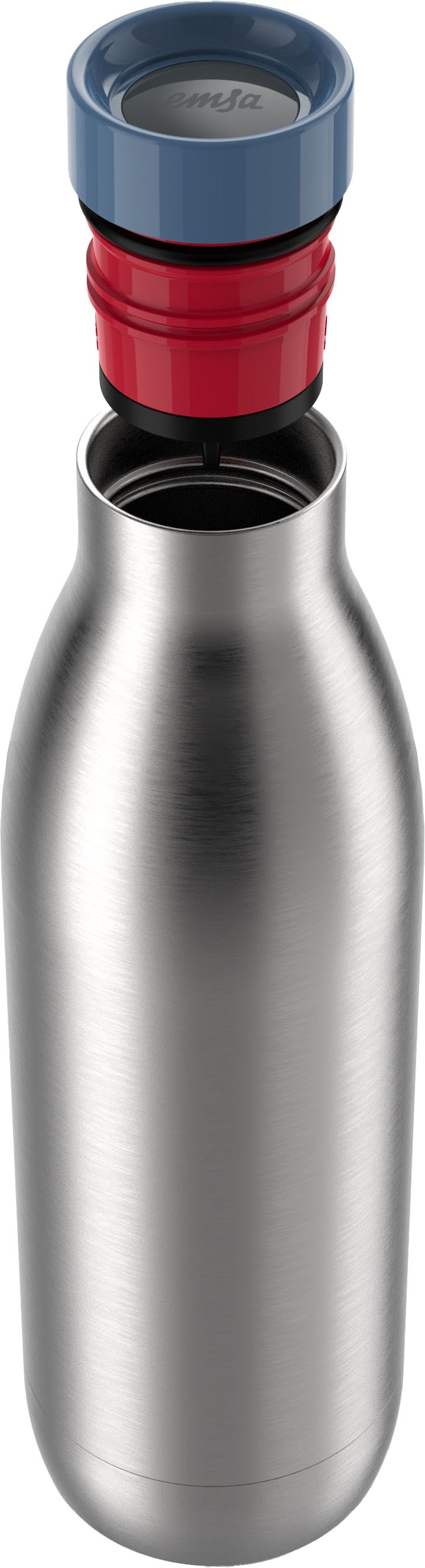 Emsa Isolierflasche »Bludrop Eco« 0,7 Liter, auslaufsicher, 24h kalt, 12h w günstig online kaufen