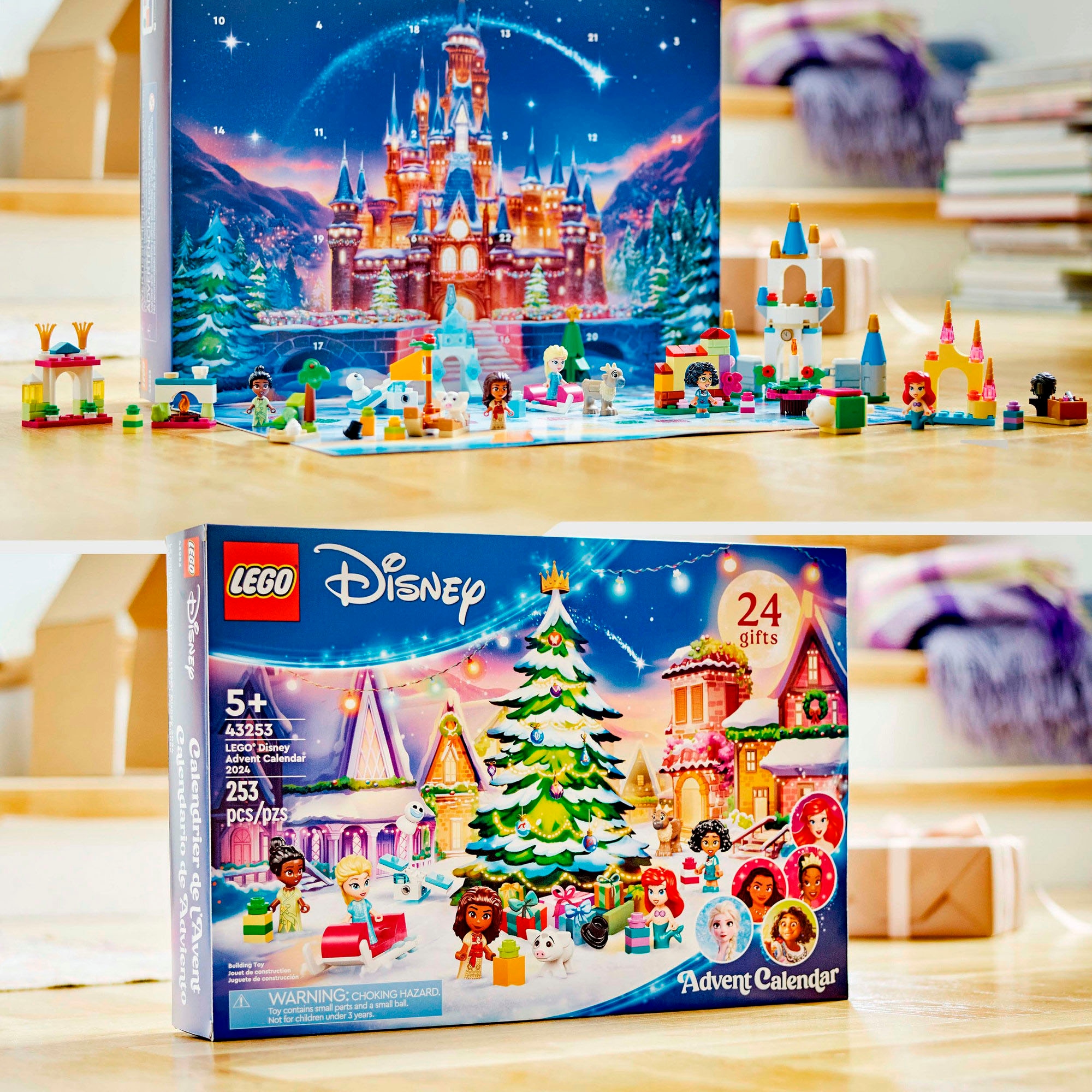 LEGO® Spielzeug-Adventskalender »Spielbausteine, Lego® Disney Princess (43253),«, ab 5 Jahren, Made in Europe