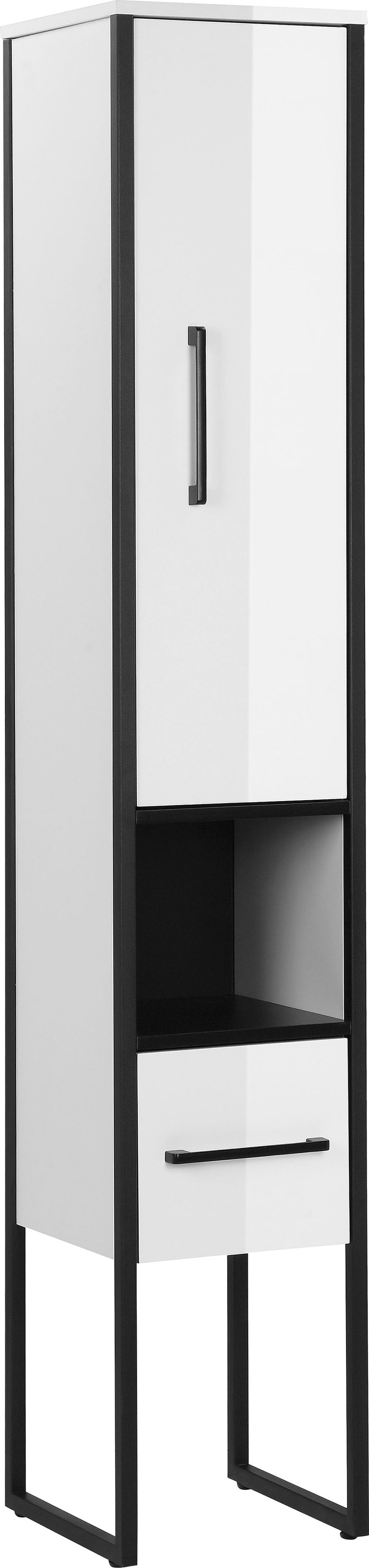 welltime Seitenschrank »Paris« premium Badmöbel, Breite 31,5 cm Hochschrank günstig online kaufen