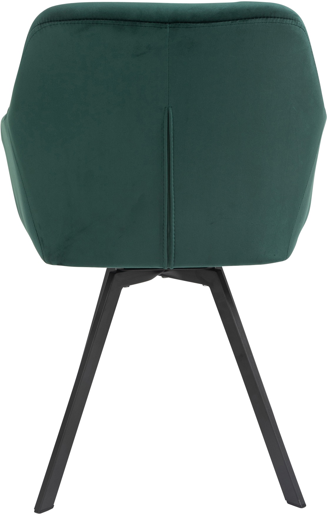 SalesFever Essgruppe, (Set, 5 tlg.), Stühle mit 360° Drehplatte unter der Sitzfläche, mit echter Baumkante